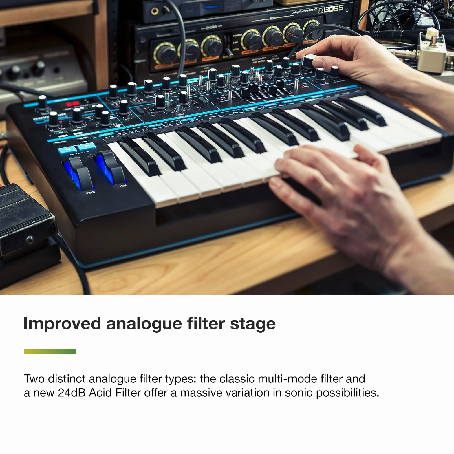 Novation Bass Station II - Teclado MIDI