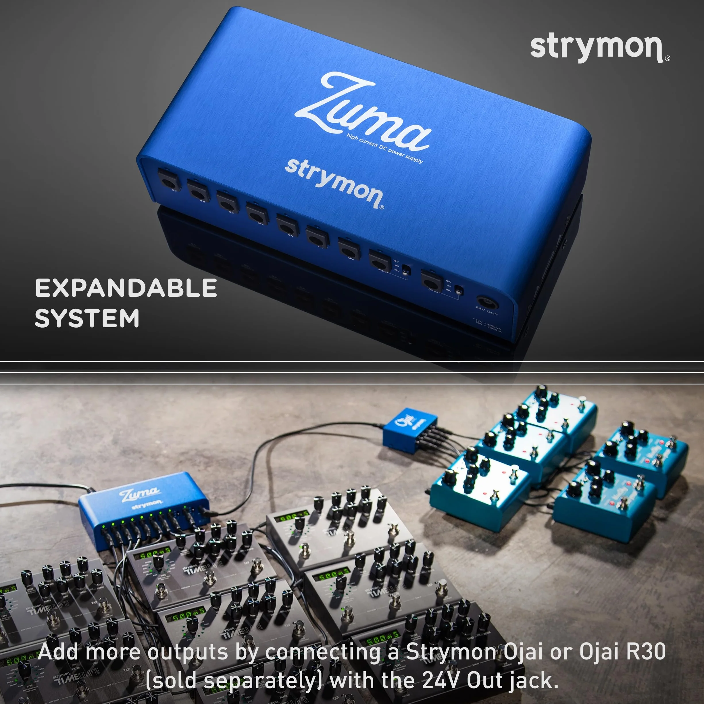 Strymon Zuma pedal de efectos alimentador