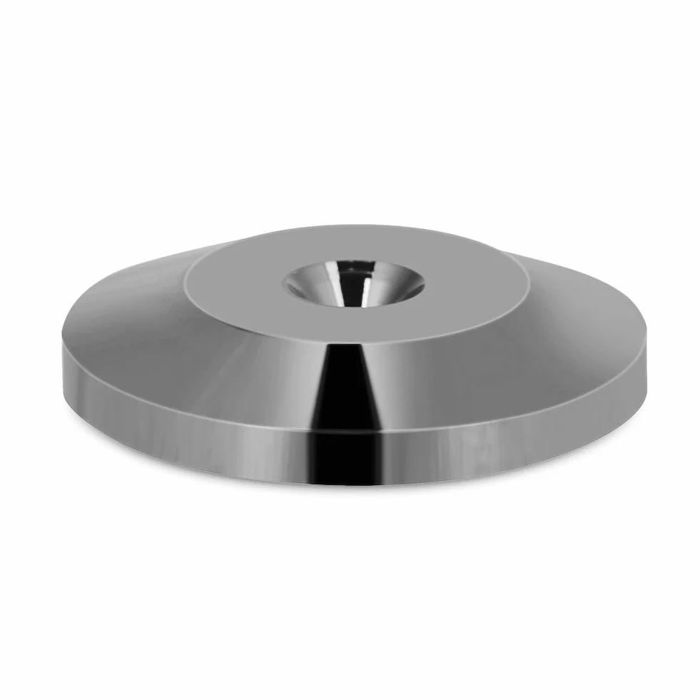 Almohadilla de Base de Choque del Altavoz 8 Piezas 25 x 4 mm Cojín Universal de Cobre Pies de Aislamiento