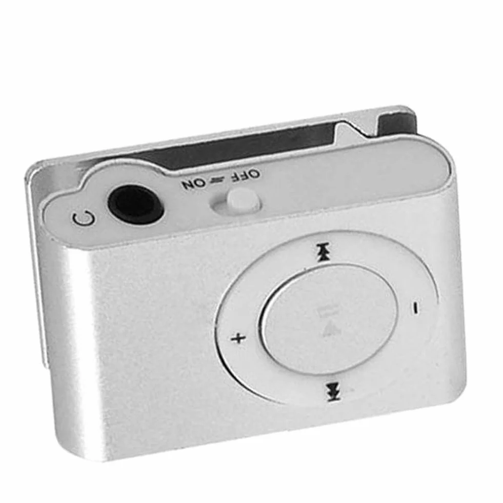 Reproductor MP3 USB 2.0 Mini con Clip, Soporte TF, 3.5mm