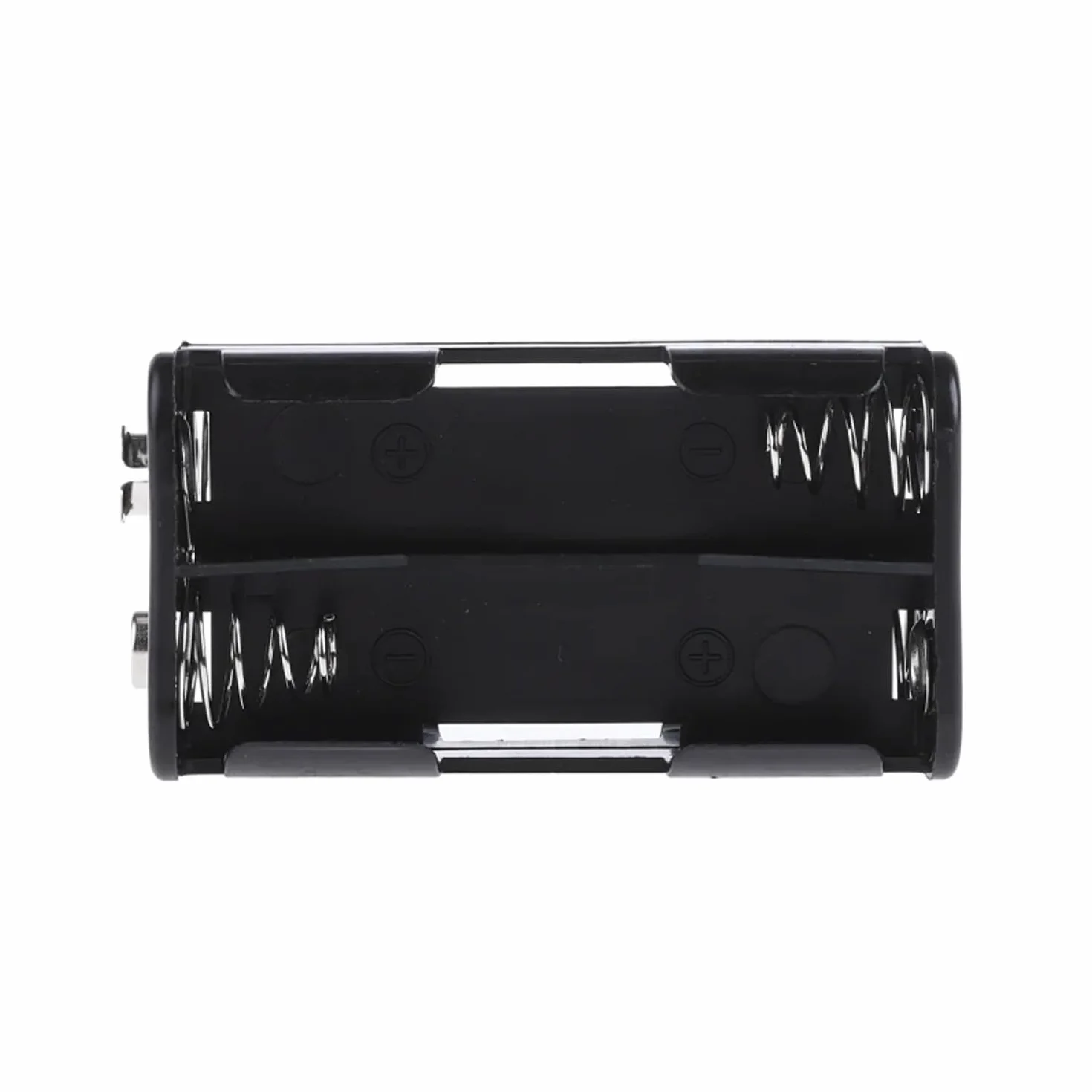 CABLEPELADO Portapilas Plano | Soporte de Batería AAA | Voltaje Total: 6V (1.5V por Pila) | Apto para 4 Pilas LR3 AAA (FR3, HR3, LR3)