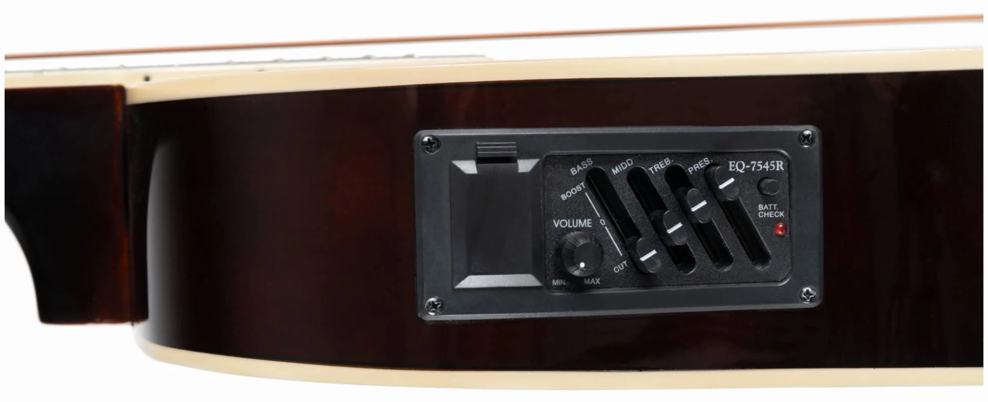 Rocktile WSD-8CE-NT Slim Line Set de Guitarras Western - Guitarra Acústica Dreadnought - Westernguitarra con Pastilla en Set Incluye Funda, Correa, Cable, Cuerdas de Repuesto y Púas - Natural