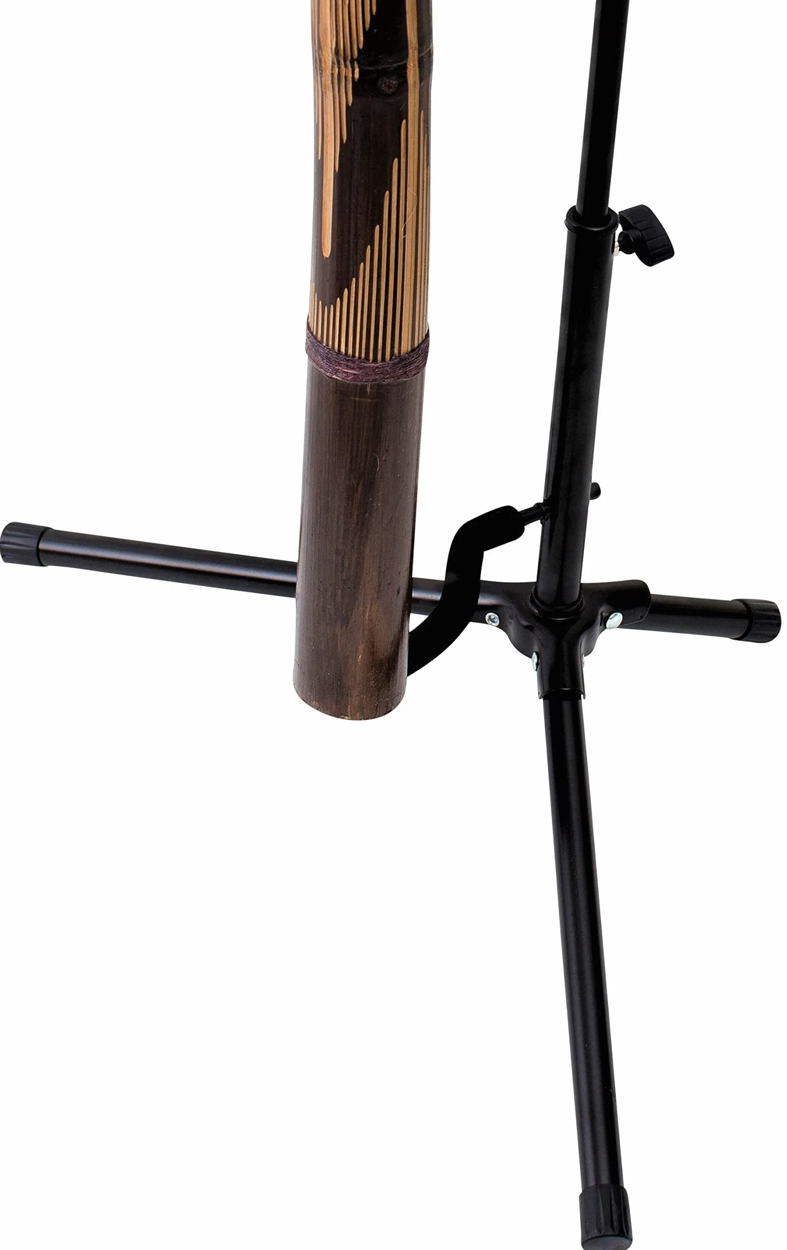 Didgeridoo de bambú incluyendo el soporte de didgeridoo