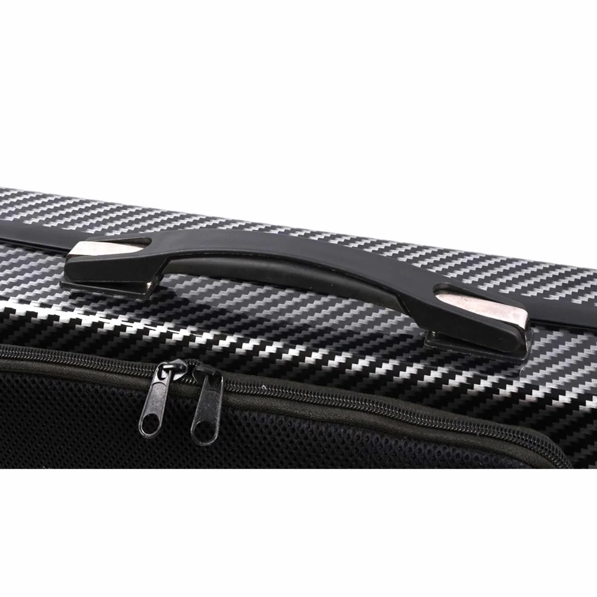 Yinfente Advance - Estuche para violín 4/4 de Fibra de Carbono con Correa Trasera, Agarre Fuerte, fácil de Transportar