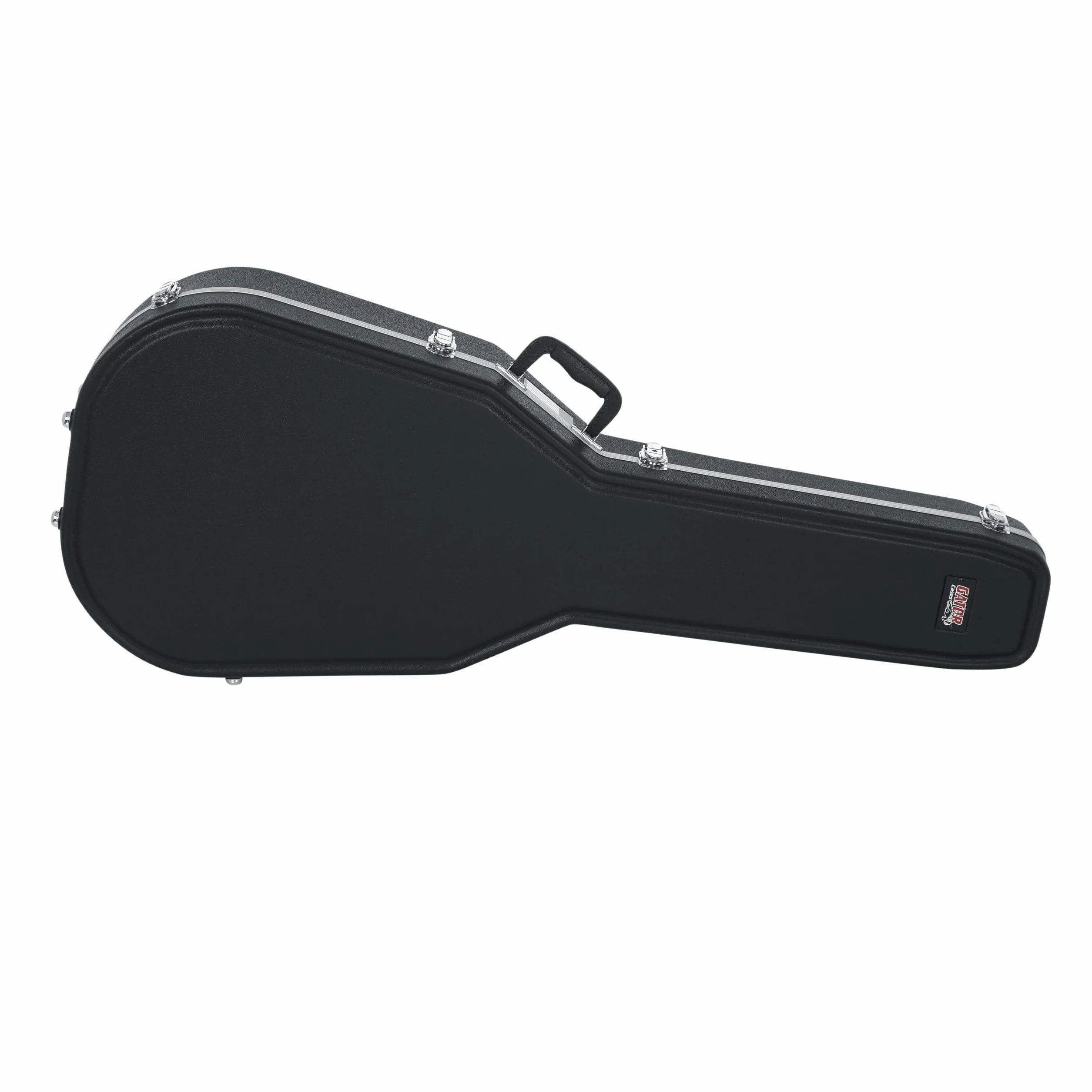 GATOR CASES Deluxe - Funda Moldeada de ABS para Guitarras acústicas; se Adapta a Guitarras acústicas de Contorno Profundo Estilo Ovation (GC-Deep Bowl)