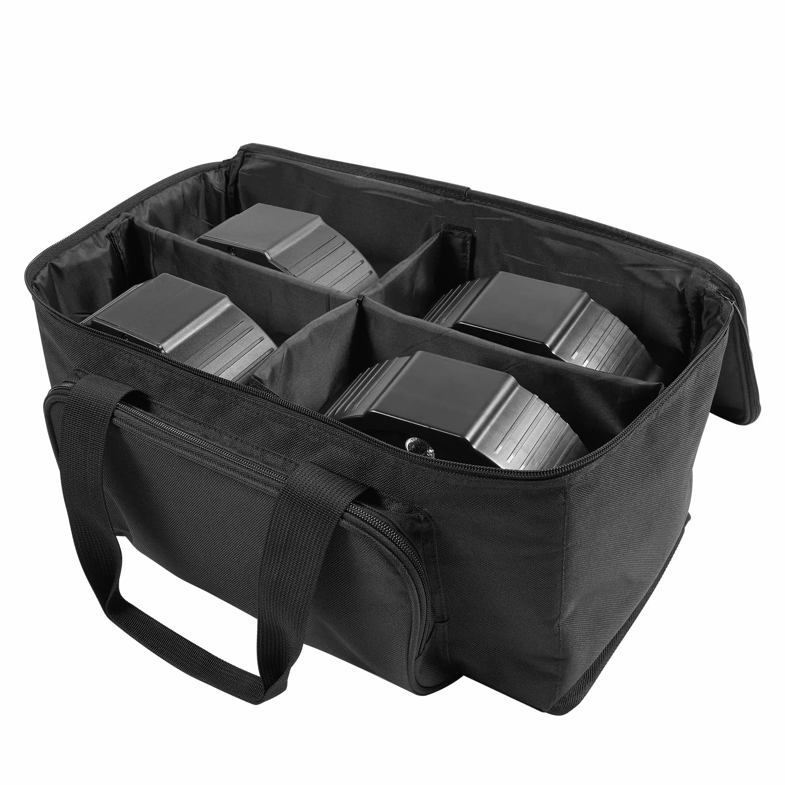U`King 4PCS Par LED Recargable con Bolsa, RGB 36 LED Focos Luces Escenario con Control Remoto y Función de Temporización, 7 Modos de Iluminación de Escenario y Control DMX para DJ Discoteca Party