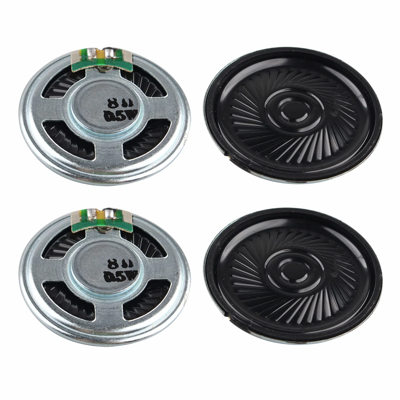Mini Altavoz 40 mm 0,5 W 8 ohmios Imán Interno Repuesto DIY