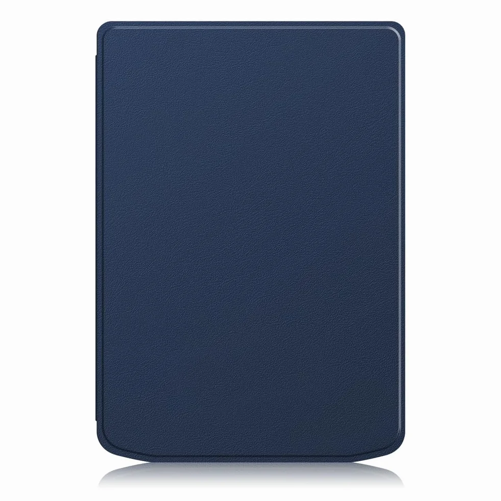 Kepuch Custer Funda para Pocketbook Verse Pro PB629 PB634,Slim Smart Cover Fundas Carcasa Case Protectora de PU-Cuero - Azul