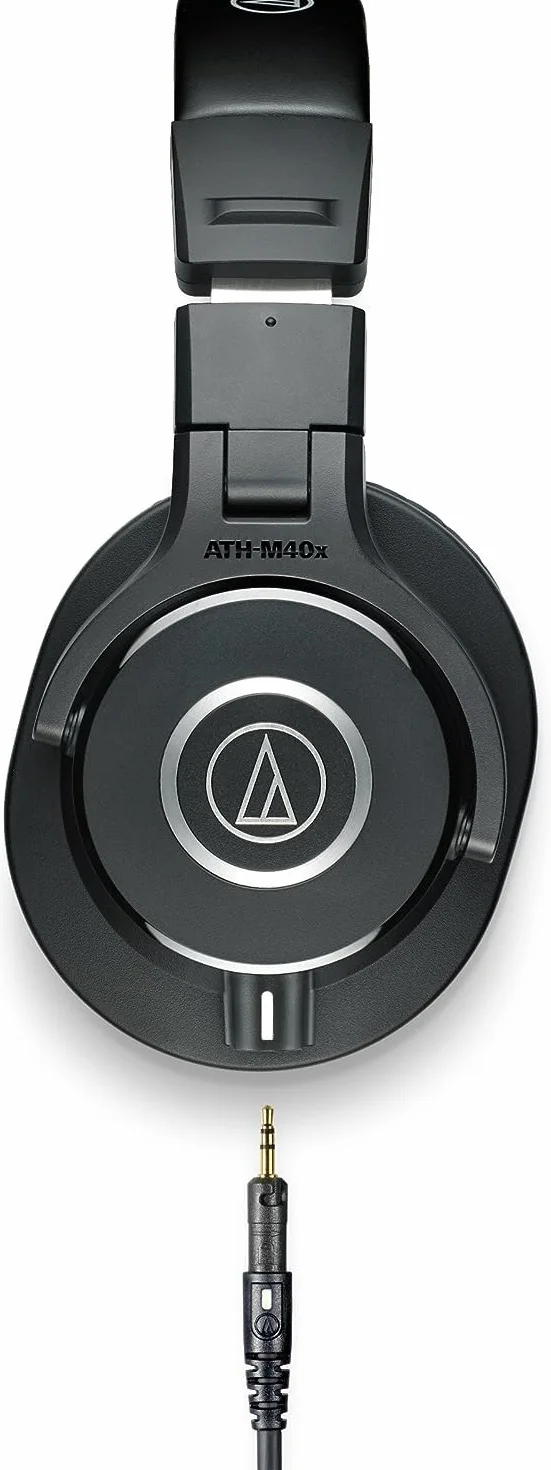 Audio-Technica M40x Auriculares Profesionales para Monitorización en Estudio Negro