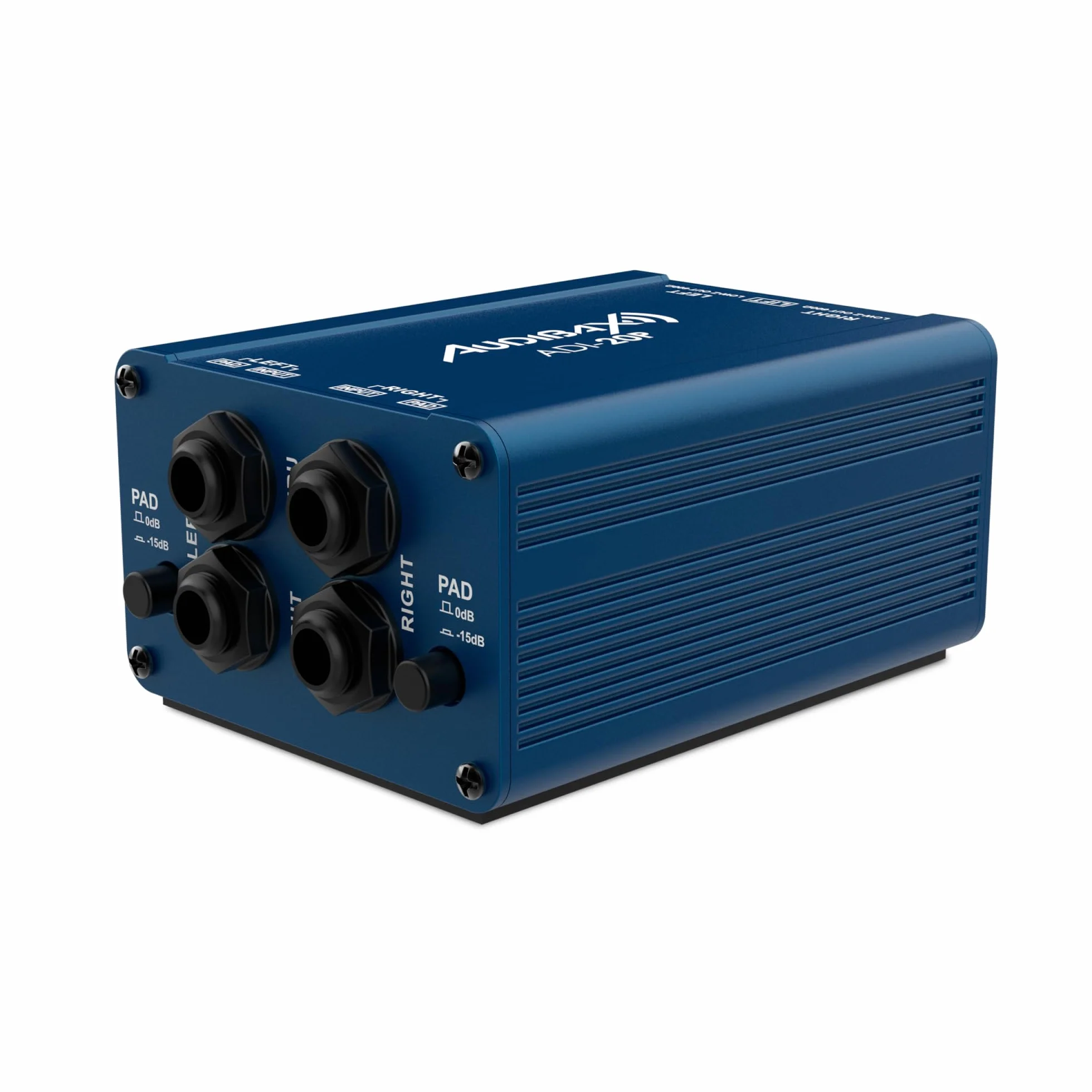 Audibax ADI-20P Caja DI Pasiva de 2 Canales