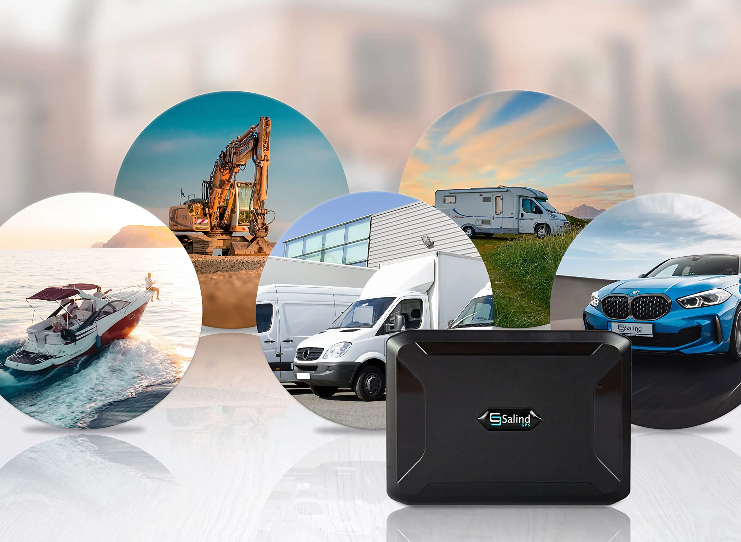 Salind 11 4G Localizador GPS con Imán para Coches Seguimiento en Tiempo Real Batería 70 Días