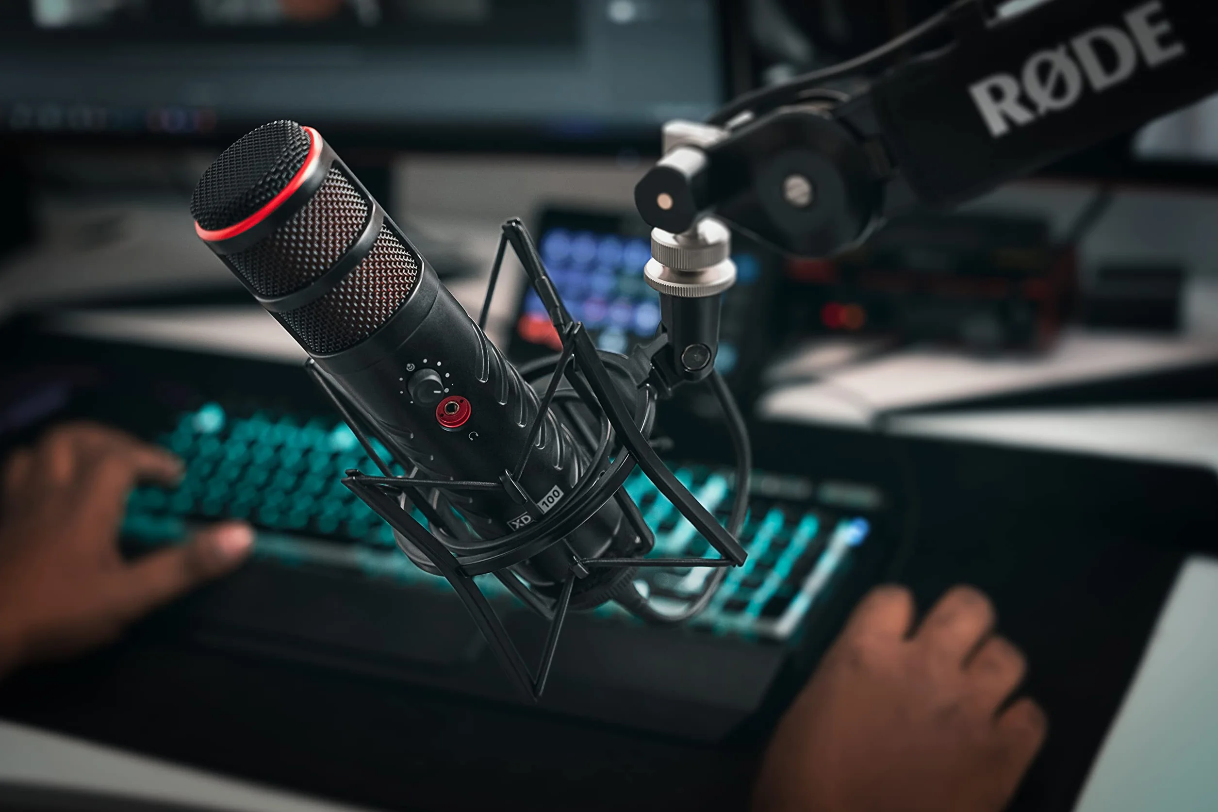 RØDE XDM-100 Micrófono dinámico USB profesional RØDE X XDM-100 y solución de mezcla virtual para streamers y jugadores