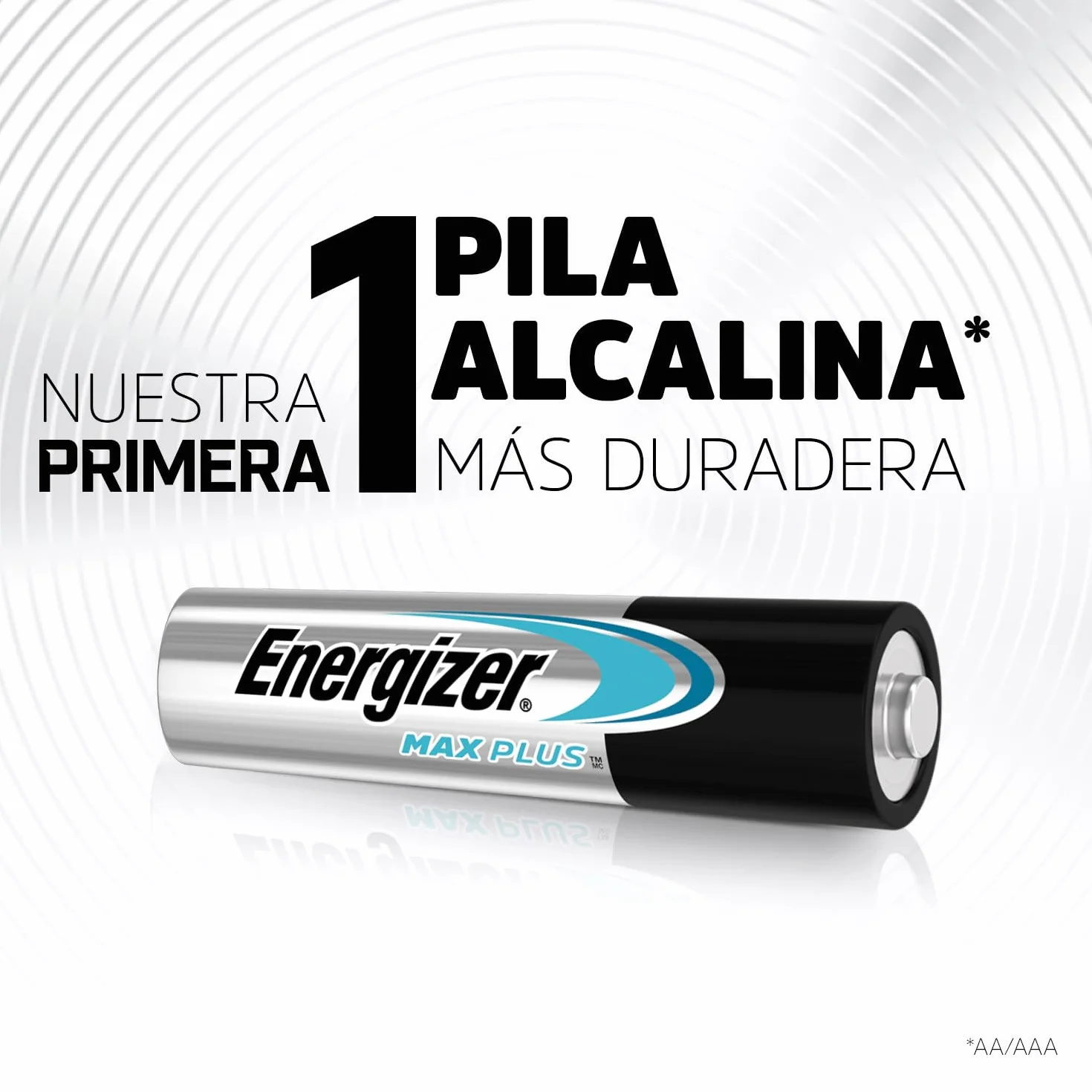 Energizer MAX Plus Pilas AA 1,5V Alcalinas Paquete de 10