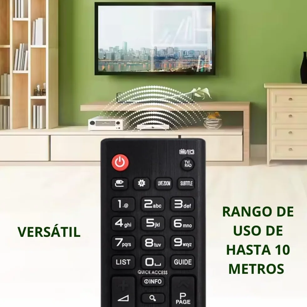 Mando Universal TV LG AKB75095308 Reemplazo LG Smart TV