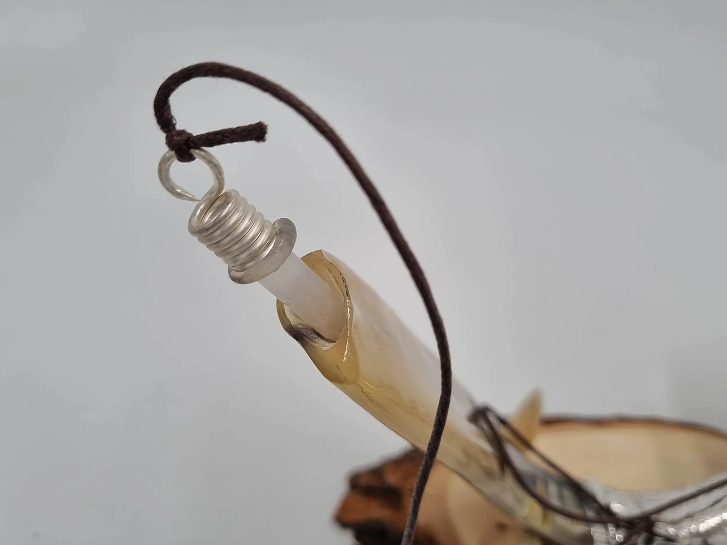 Shofar Ram - Aceite de unción de 14 pulgadas, chapado en plata, cuerno de carneros, león de Judah, chofar, soporte de madera + aceite