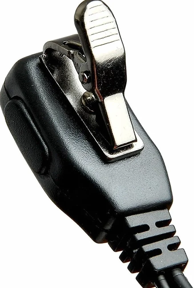 Retevis Walkie Talkie Auricular, Pinganillo Compatible con Baofeng UV-5R BF-888S RT24 RT622 RT27 RT619 Walkie Talkie 2 Pines Auriculars Transparente Tubo Acústico (2 Pacs)