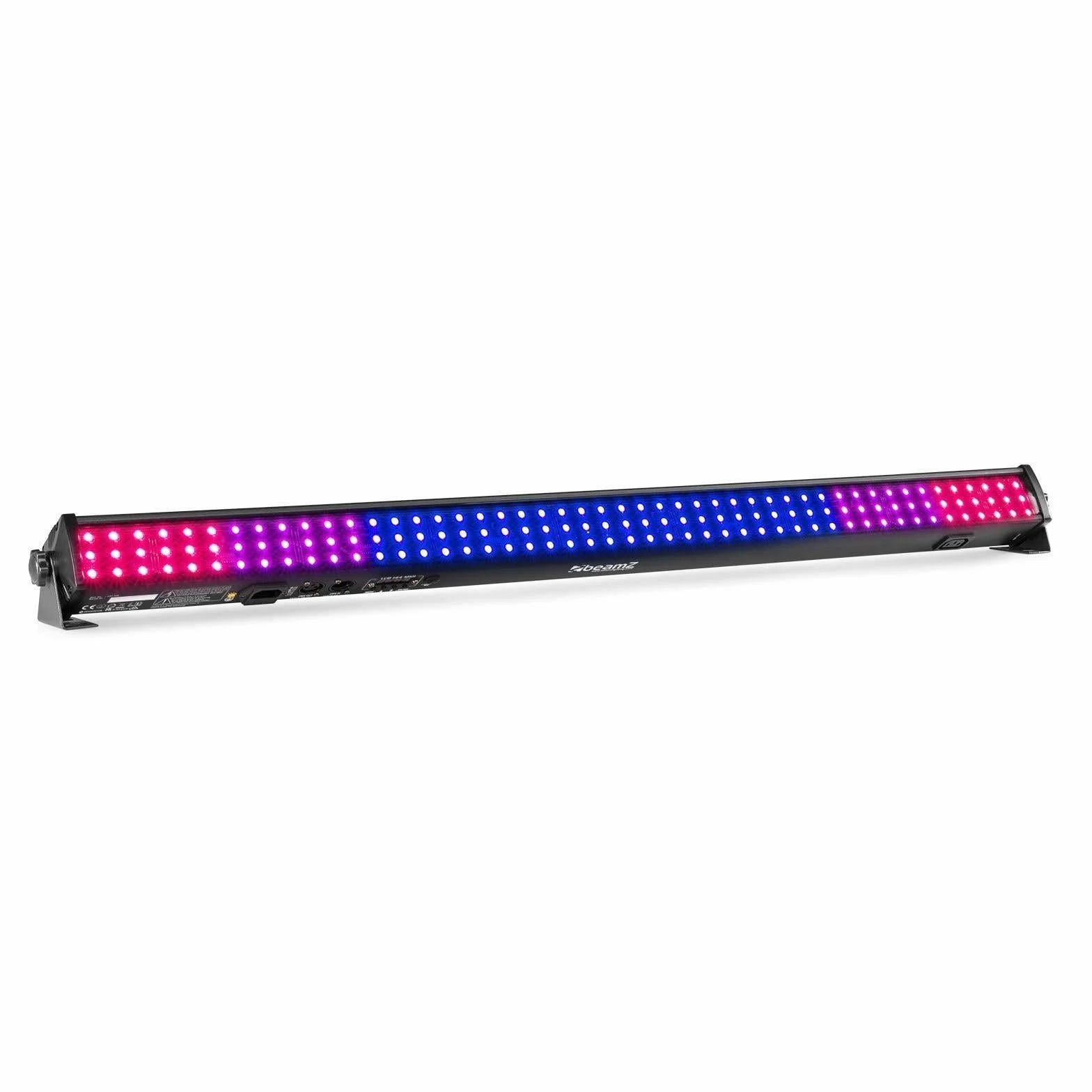 BeamZ LCB144 MKII - Barra de LEDs con 144 leds SMD RGB, control por DMX o mando a distancia, función maestro-esclavo, ideal para iluminación para fiestas, barra de luces para espectáculos o eventos