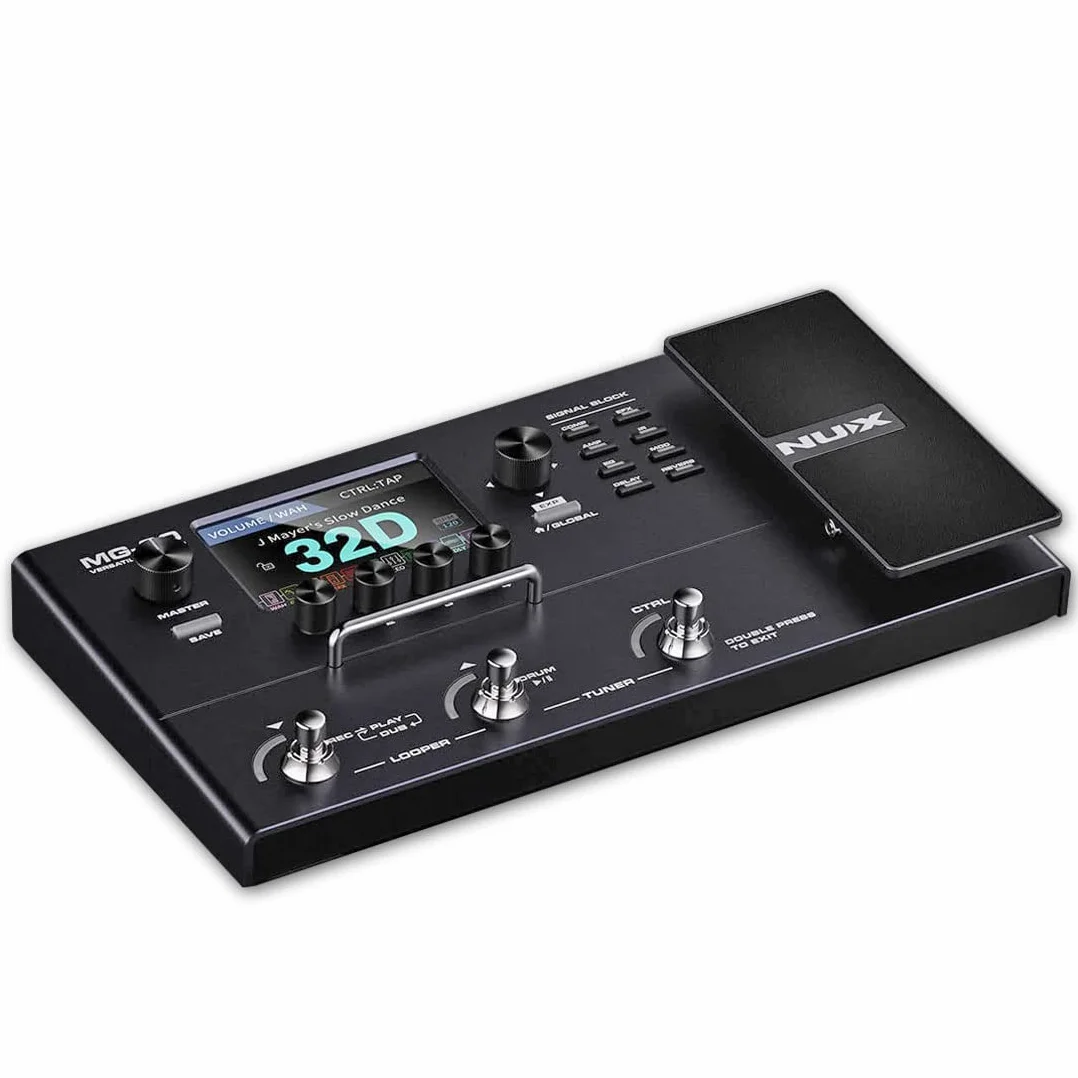 Nux MG-30 Máquina de modelado de guitarra con múltiples efectos + cable jack keepdrum