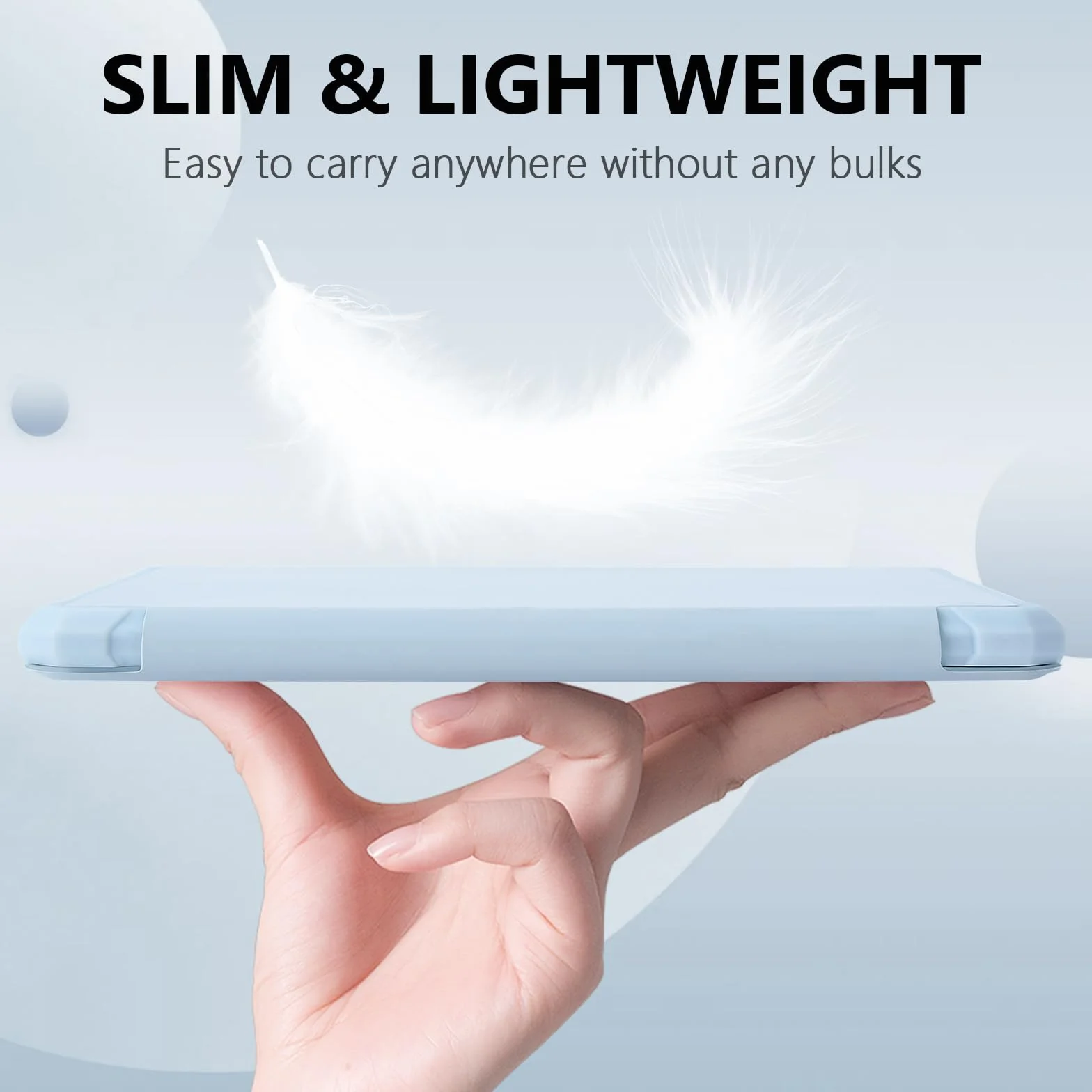 Funda para Kindle Paperwhite 6" 2024 2022 11ª Generación 2021 2022 Light Blue