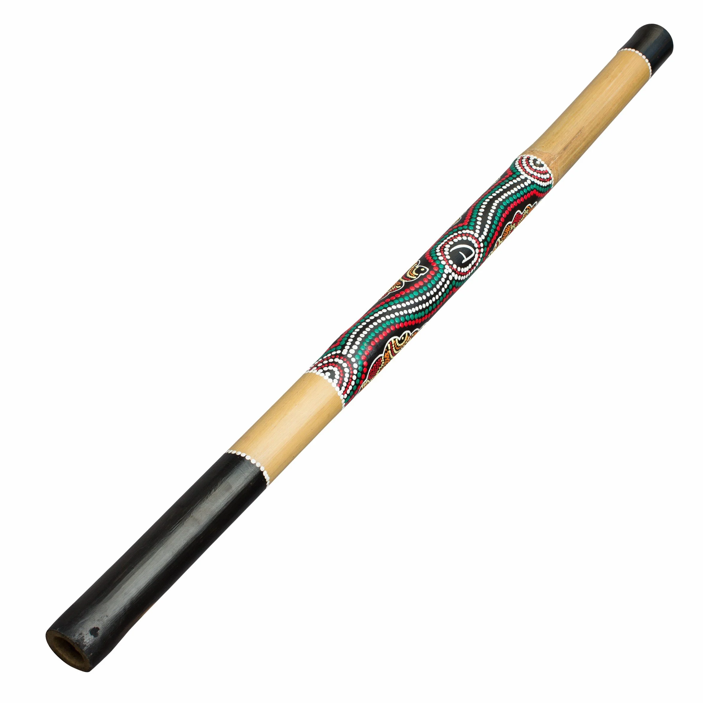Conjunto de Didgeridoo para Principiantes - Pintado a Mano - 120cm