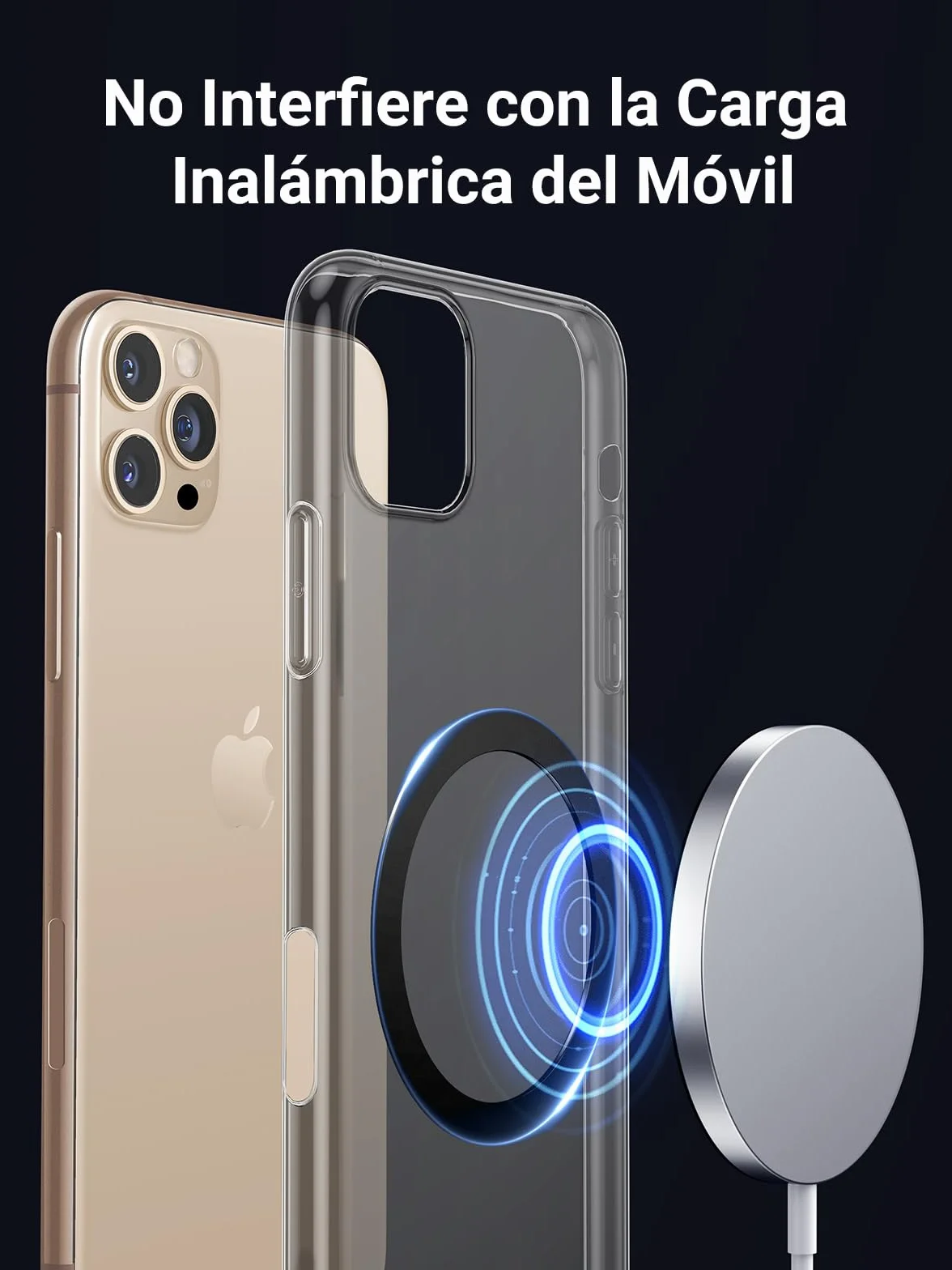 UGREEN Soporte Móvil Coche Magsafe, Suporte Magnético, Clip Rejilla Ventilación, iPhone 17 Pro MAX Air/16/15/14, Galaxy S25/S24, Google Pixel 10/9/8