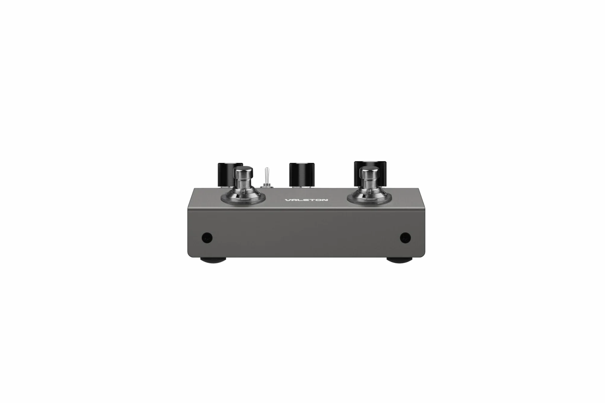 Valeton VLP-200 Pedal de looper doble para guitarra, bajo y voz (estación de loops, looper de guitarra, 2 canales, 24 bits, 99 proyectos, 7 h de grabación, 100 patrones de batería, MIDI), negro