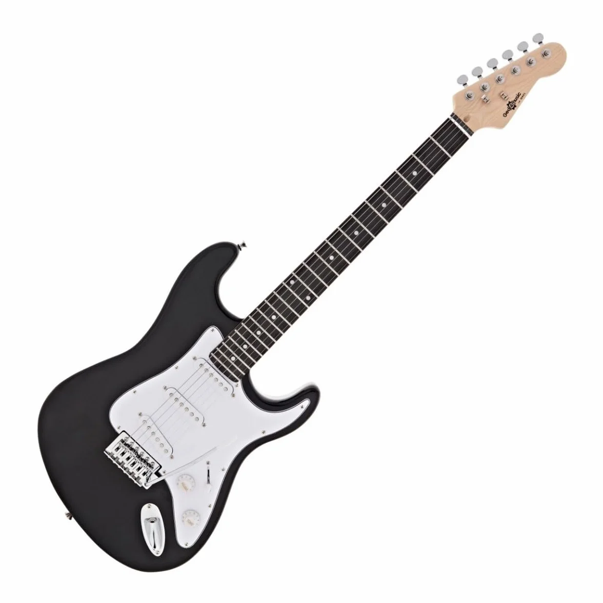 Guitarra eléctrica LA de Gear4music Starter Pack Negro