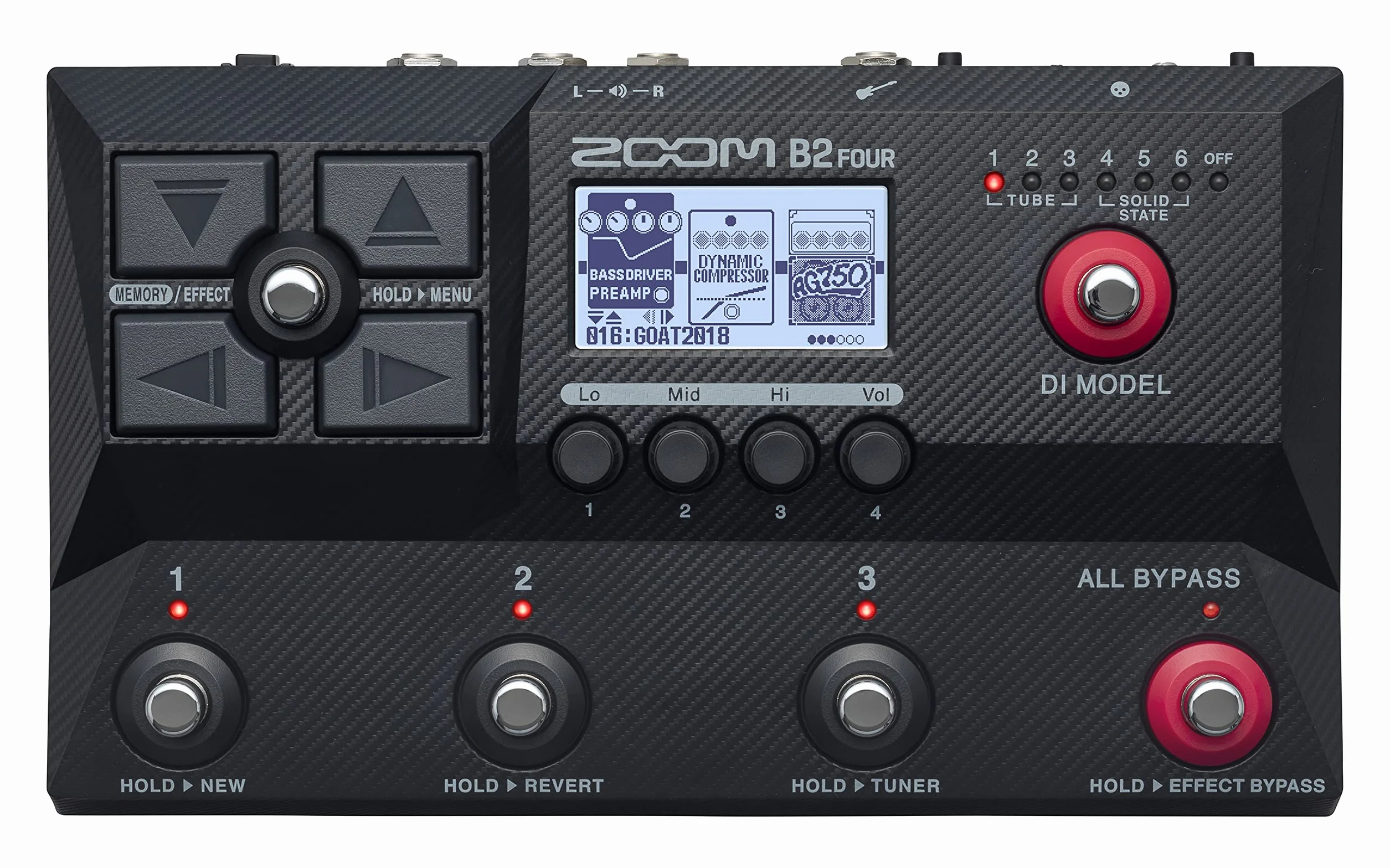 Zoom B2 FOUR (versión europea)