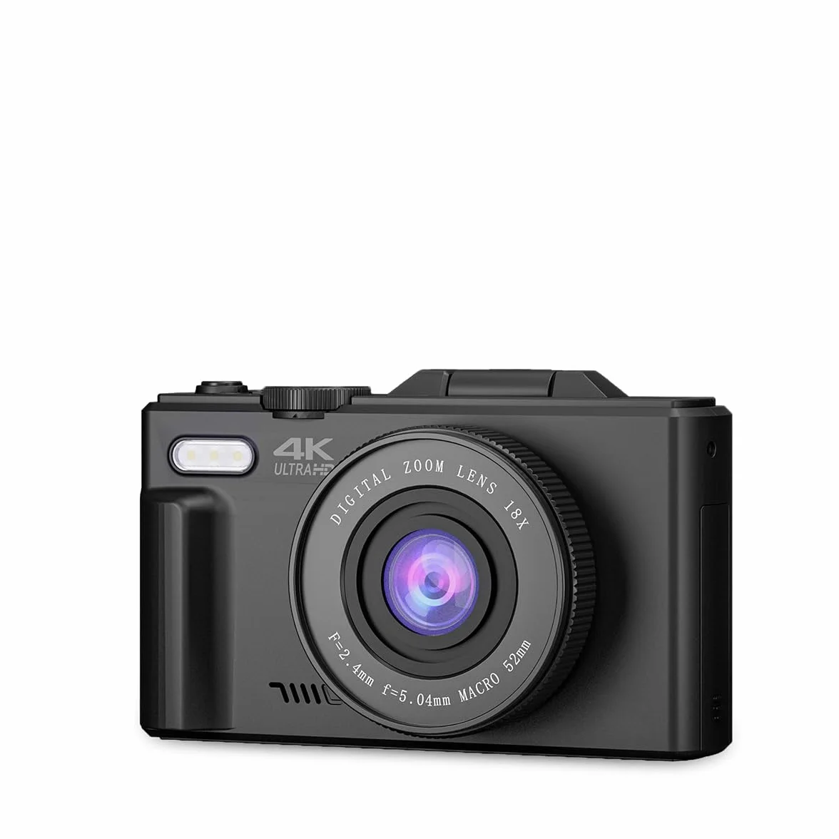 PRIXTON Cámara Digital Xplorer DV900 4K 64M WiFi LCD IPS Pantalla Giratoria Batería Recargable 1,5h Tarjeta SD 256GB Reacondicionado