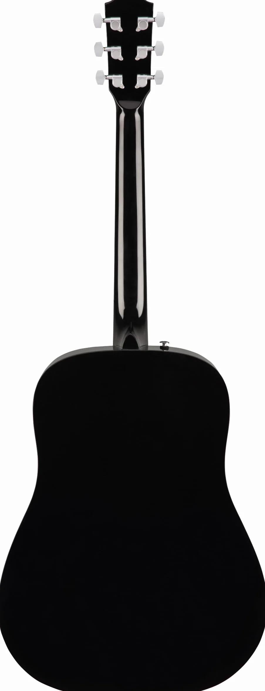 Fender CD-60 Dreadnought V3 DS Guitarra Acústica, Diapasón de Nogal, Negro, Incluye cursos virtuales gratuitos en Fender Play