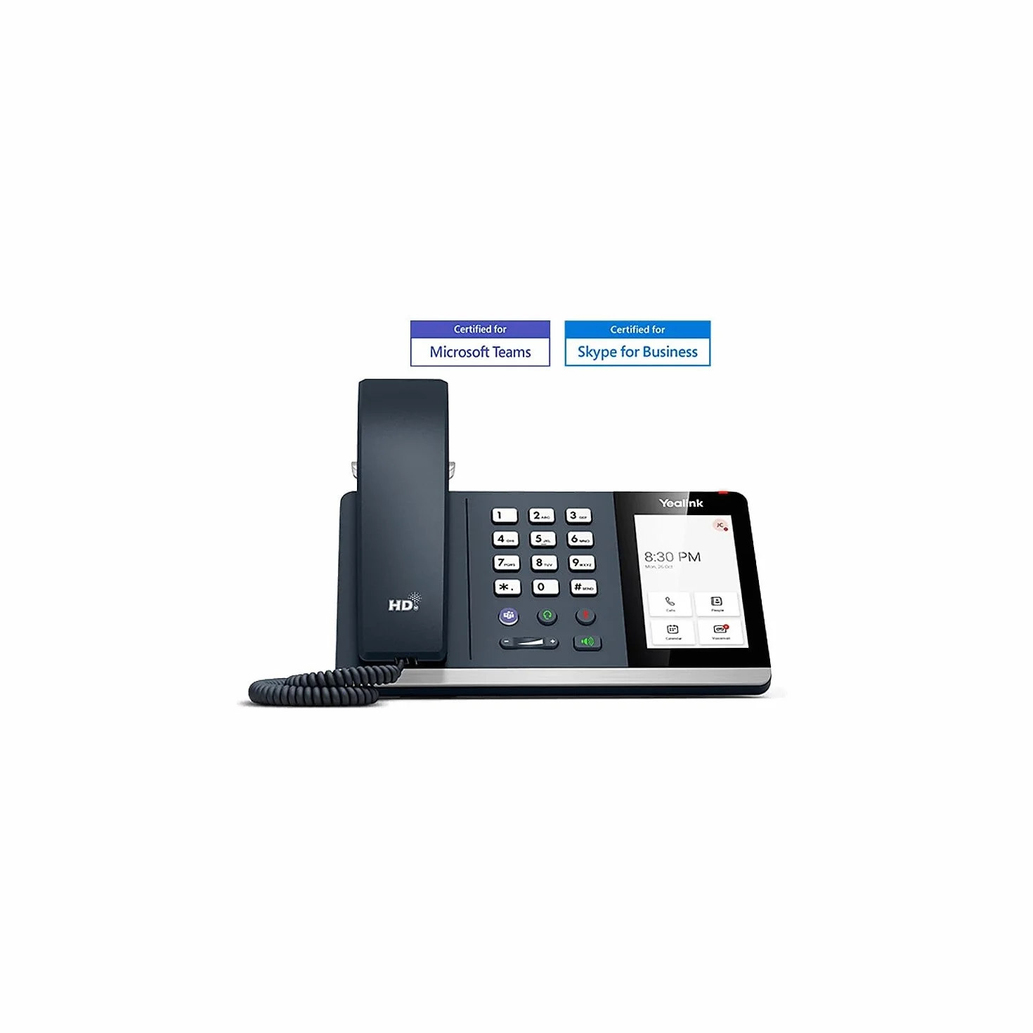 Yealink MP54-TEAMS IP Phone Grey Wired Handset Desk Android LCD