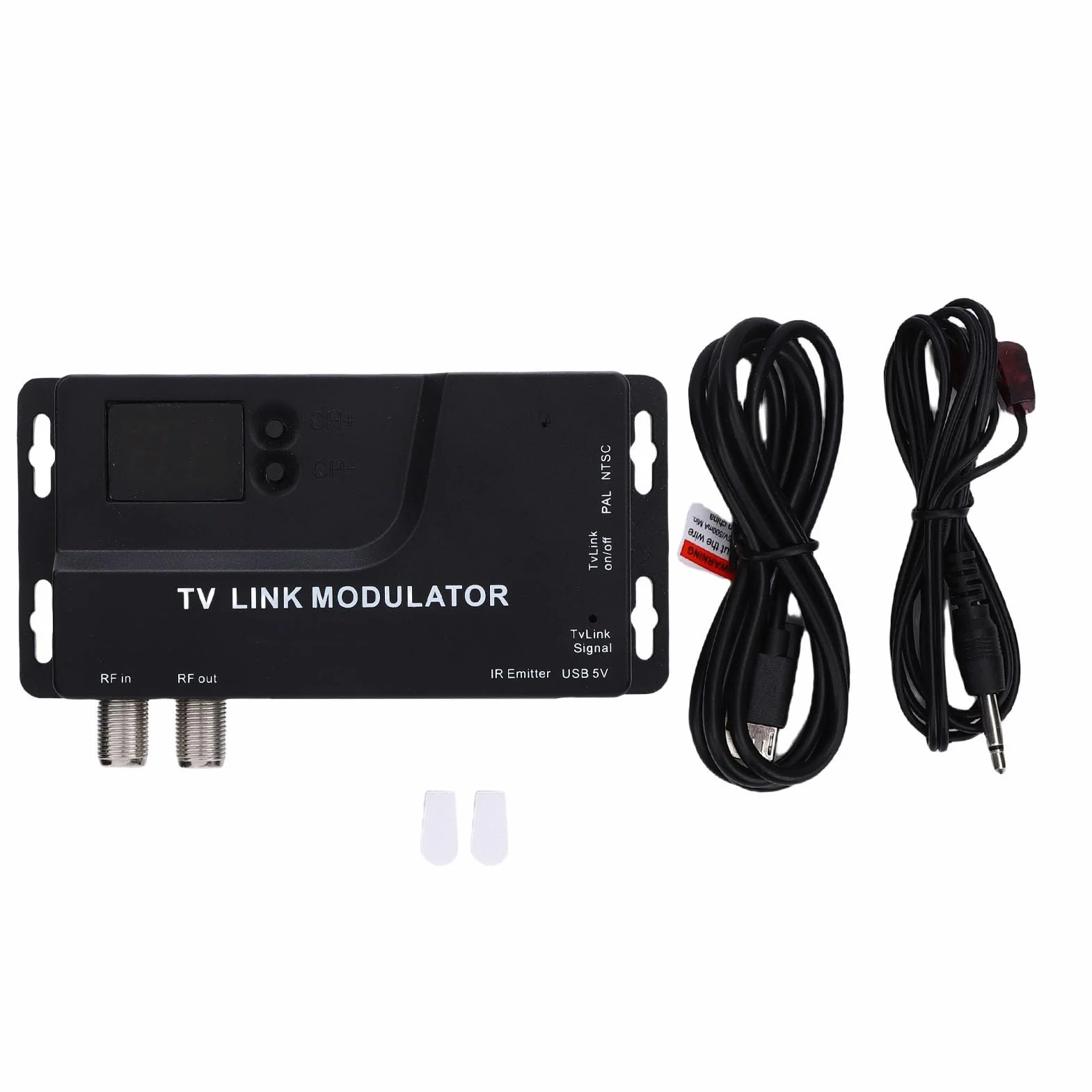 Modulador HDMI a RF, Convertidor HDMI a Coaxial 1080P, Modulador de TV NTSC/PAL VHF UHF para Televisores Antiguos, Decodificador, Consola de Juegos, Transferencia de Señal de