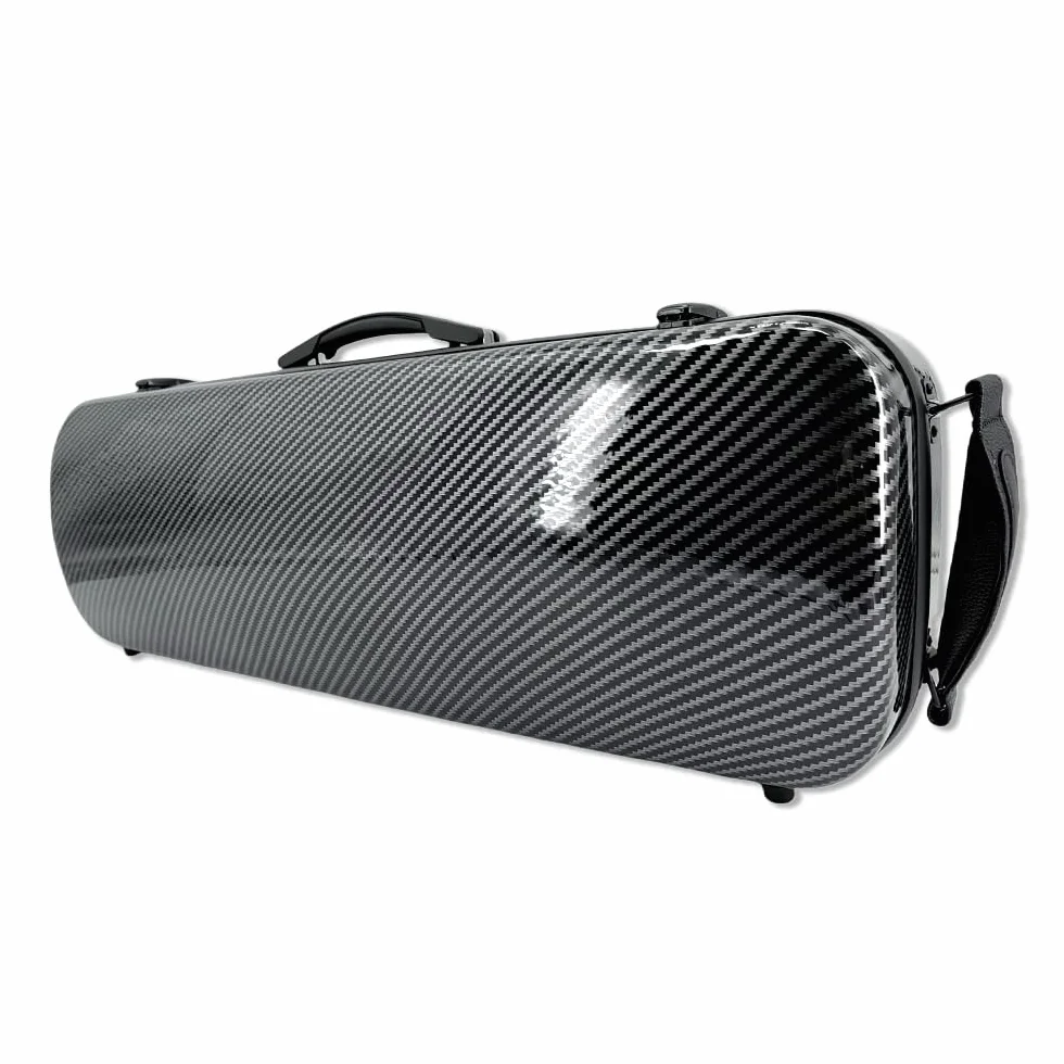 Yinfente Advance - Estuche para violín 4/4 de Fibra de Carbono con Correa Trasera, Agarre Fuerte, fácil de Transportar