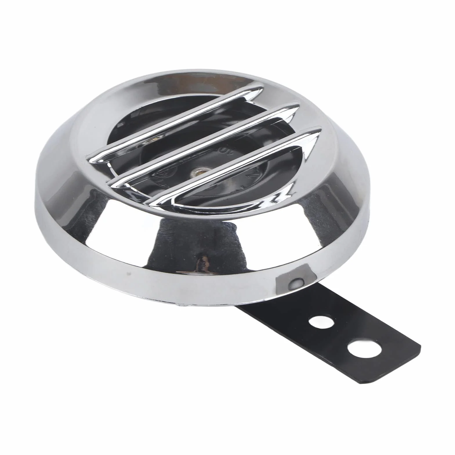 Bocina de Motocicleta, Bocina de Motocicleta, Bocina de Alta Potencia, Sirena de Bocina Eléctrica Universal de 12V 110Db, Altavoz de Bocina Redonda Impermeable