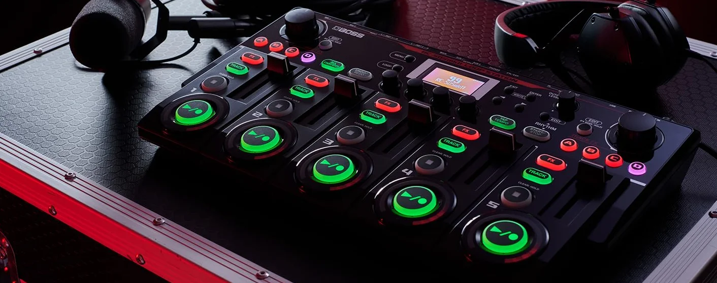 BOSS RC-505MKII Loop Station – De toonaangevende Looper (tafelmodel), vernieuwd en verbeterd. Toonaangevende geluidskwaliteit. Vijf simultane stereo phrase tracks