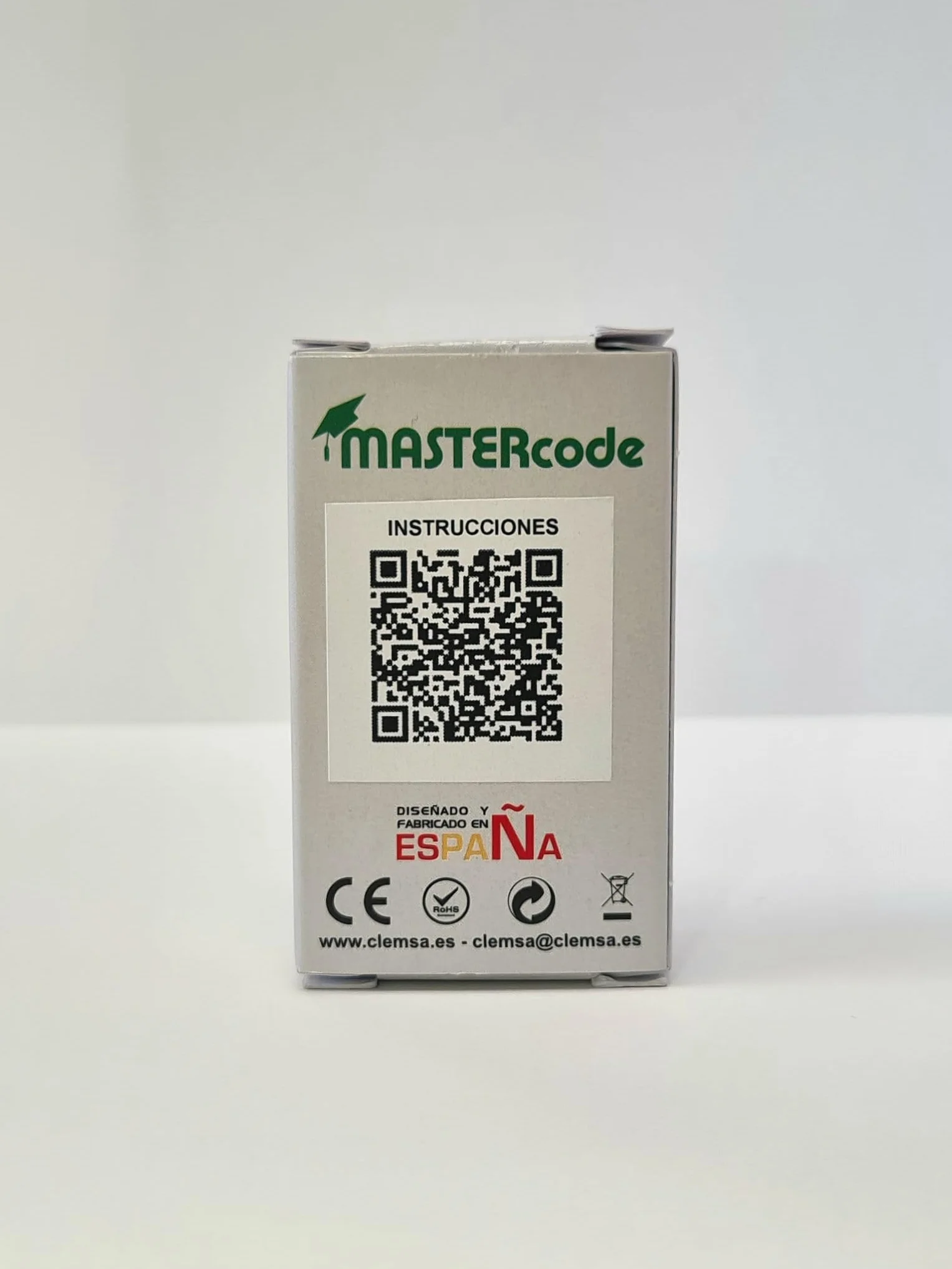 Mando Original CLEMSA MASTERCODE MV12 Compatible con mv1 mv123 Mando Garaje Puerta porton cochera Copia codigo de instalador