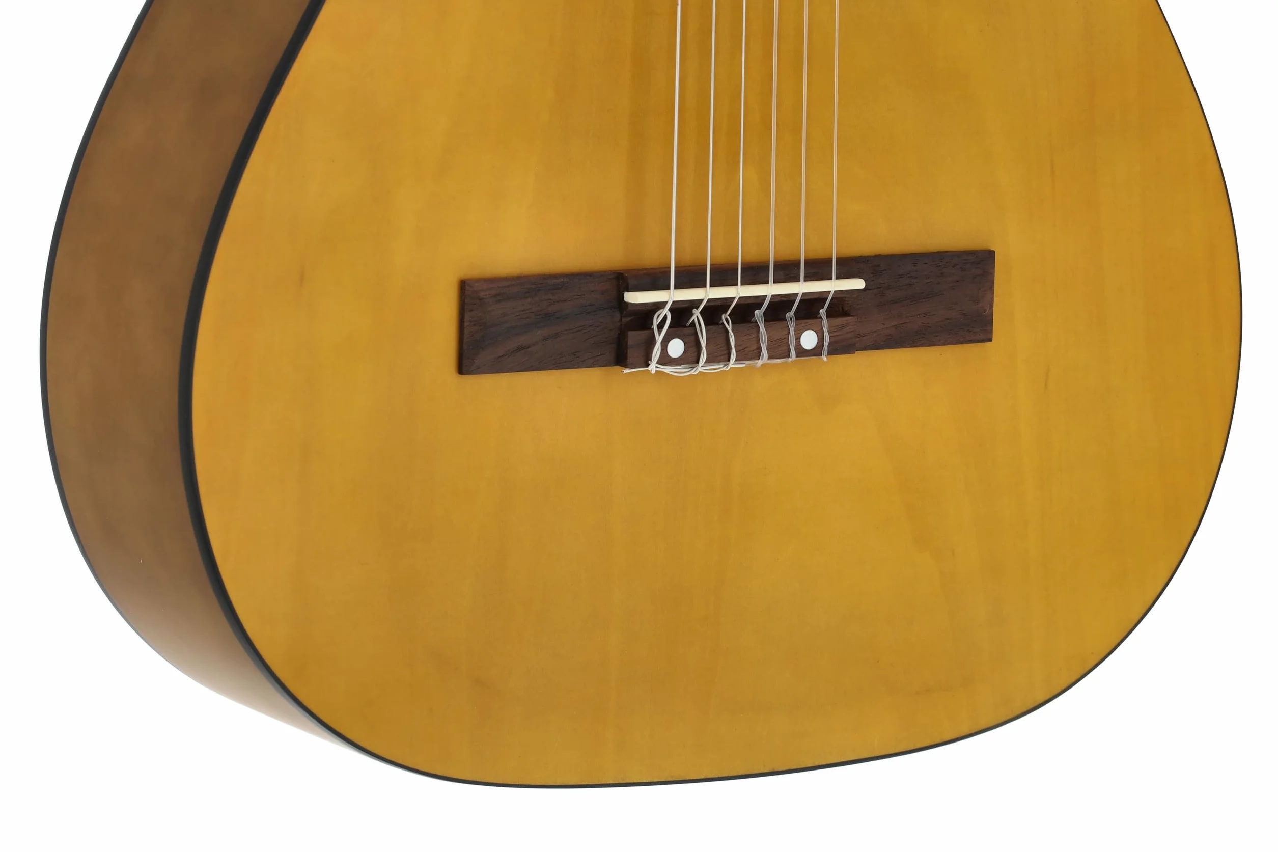 guitarra de concierto, guitarra clásica, 4/4 honey - natural, incl. funda