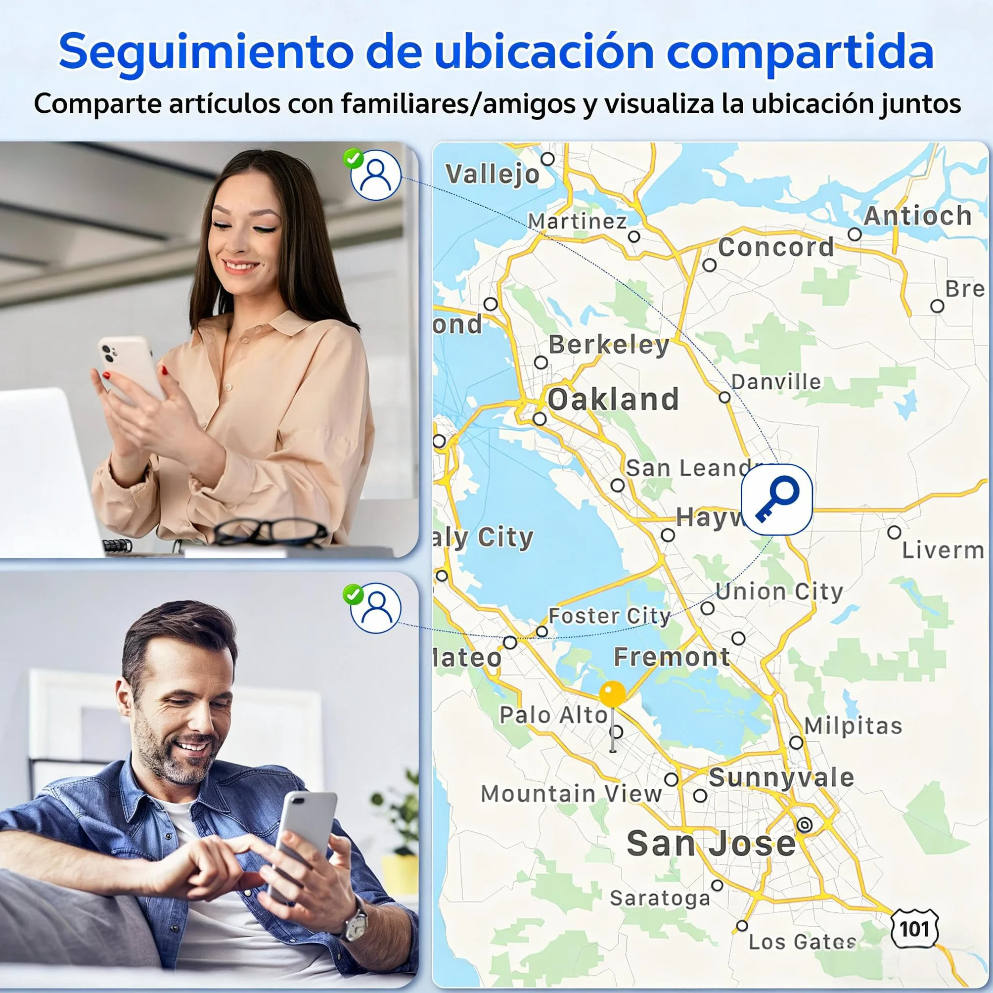 Rastreador GPS para Coche Sin Suscripción 2026 Magnético Localizador GPS