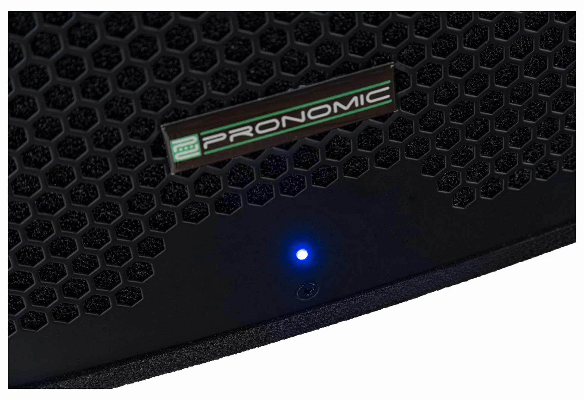 Pronomic C-118SA Set de 2 subwoofer Activo - 1600 vatios Pico / 800 vatios RMS - Altavoz de 18" con Bobina móvil de 3" - Rango de frecuencia: 30-200 Hz - 4 preajustes DSP - SPL máx.: 126 dB