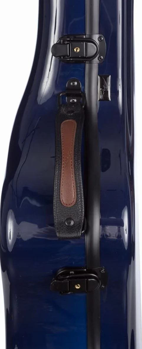 M-Case Modelada Estuche de Guitarra clásica 39” - 4/4 Fiberglass Ultra Light Azul Marino