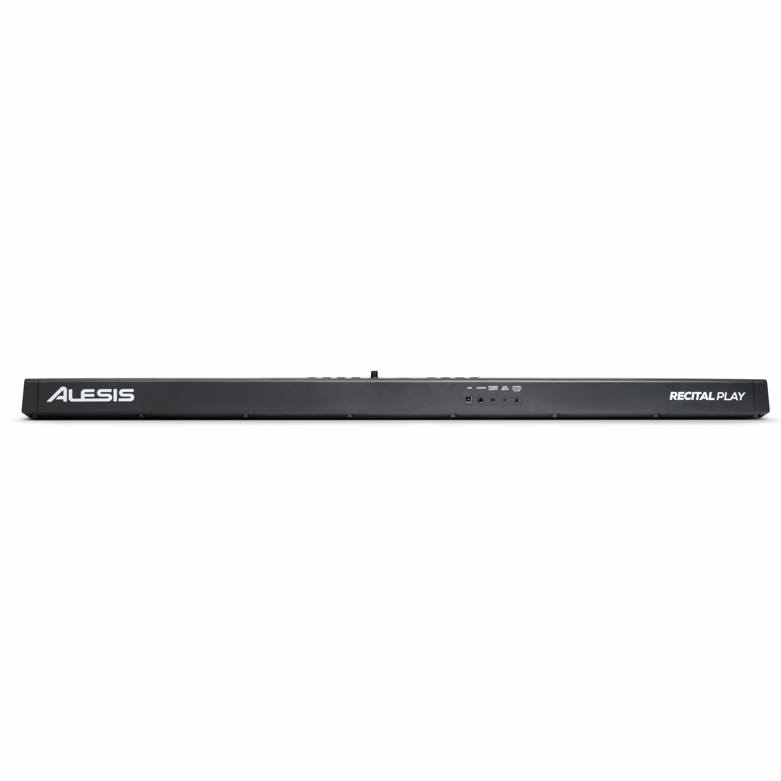 Alesis Teclado Piano con 88 Teclas y 480 Sonidos, Altavoces, MIDI USB, Estuche, Soporte, Auriculares, Pedal y Lecciones de Piano Incluidas