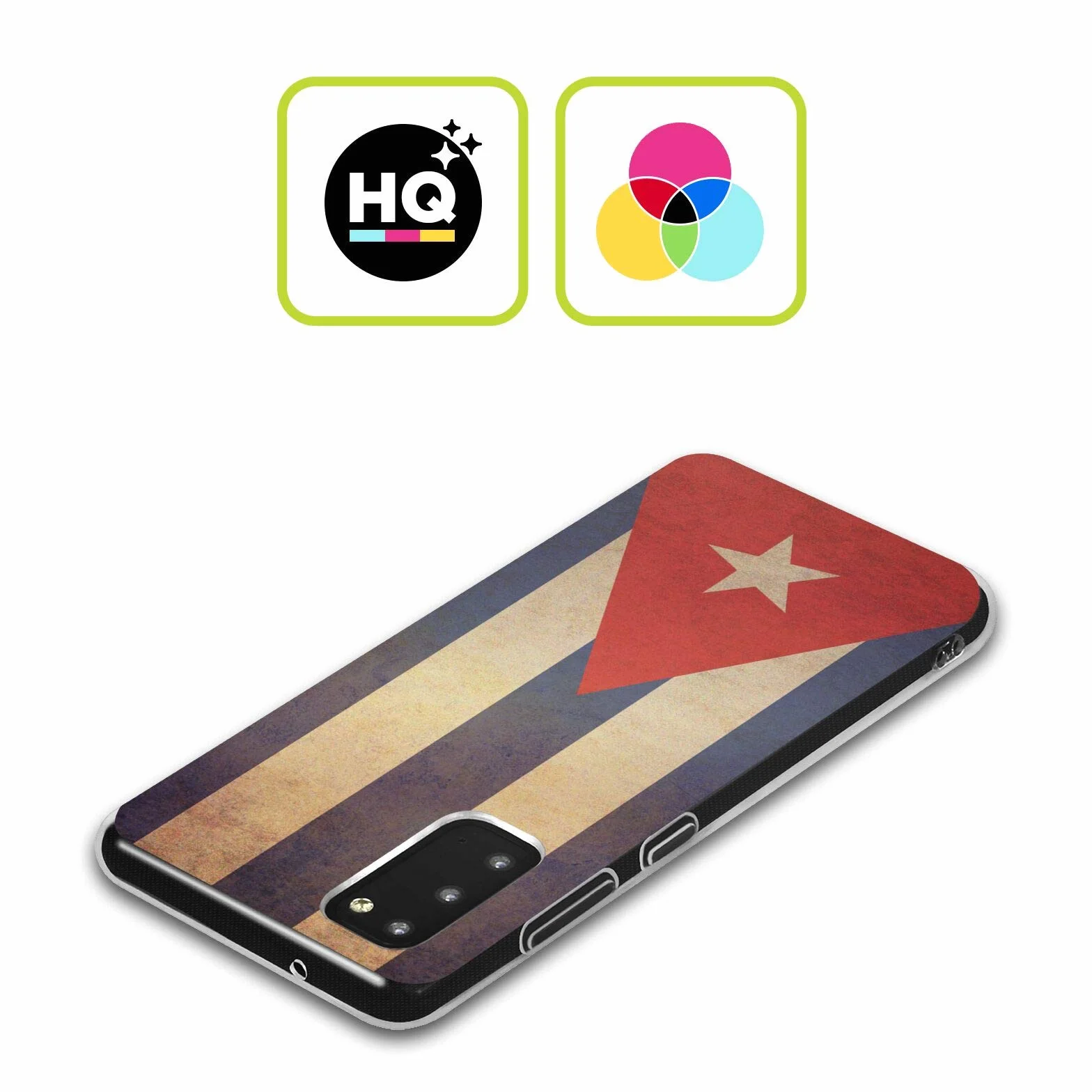 Head Case Designs Cuba Cubano Conjunto de Banderas Vintage 3 Caso Funda de Gel Suave Compatible con Samsung Galaxy S23 5G