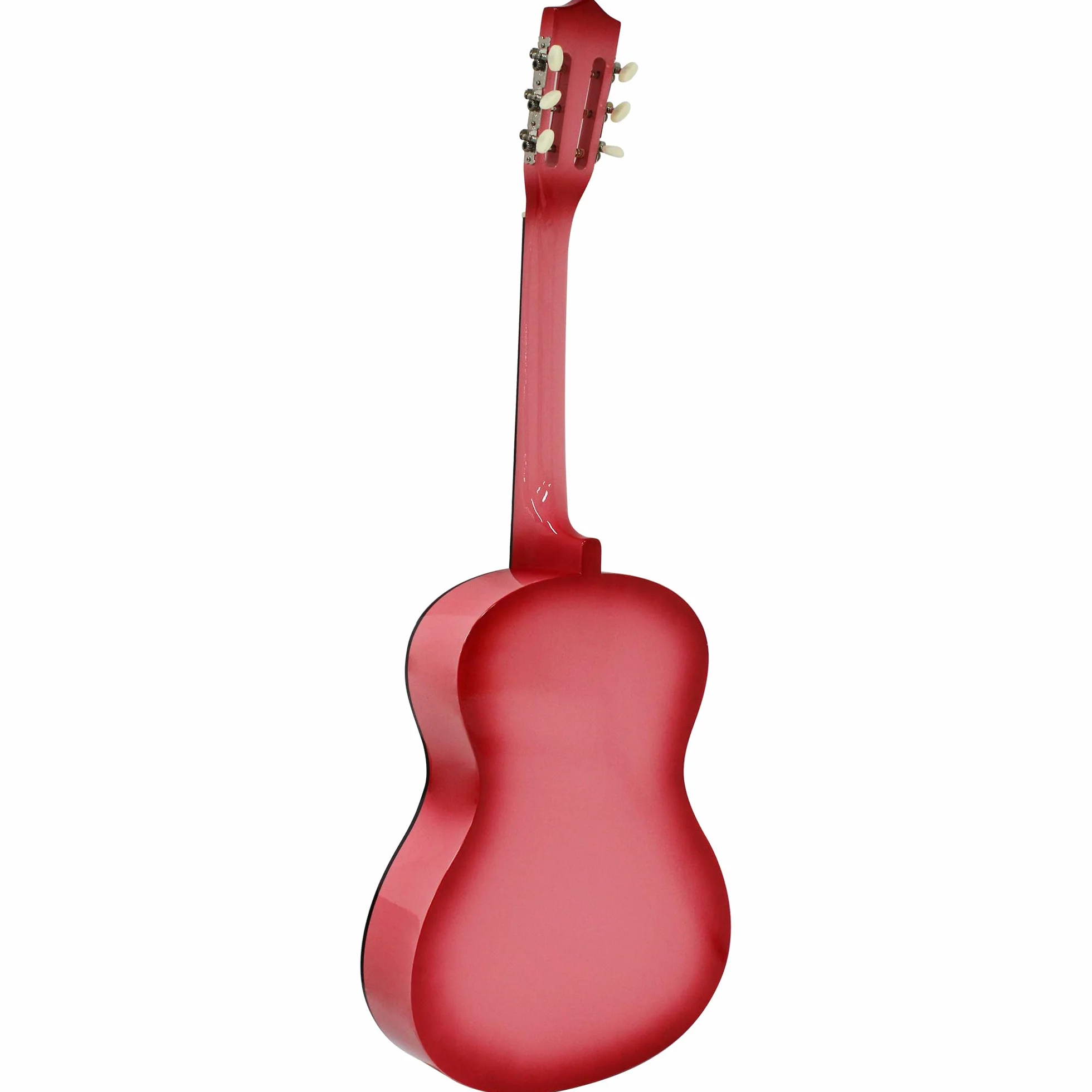 Dawoo Guitarra Acústica De 38 Pulgadas, Conjunto De Guitarra Para Amantes De La Música Para Principiantes (Rosa)