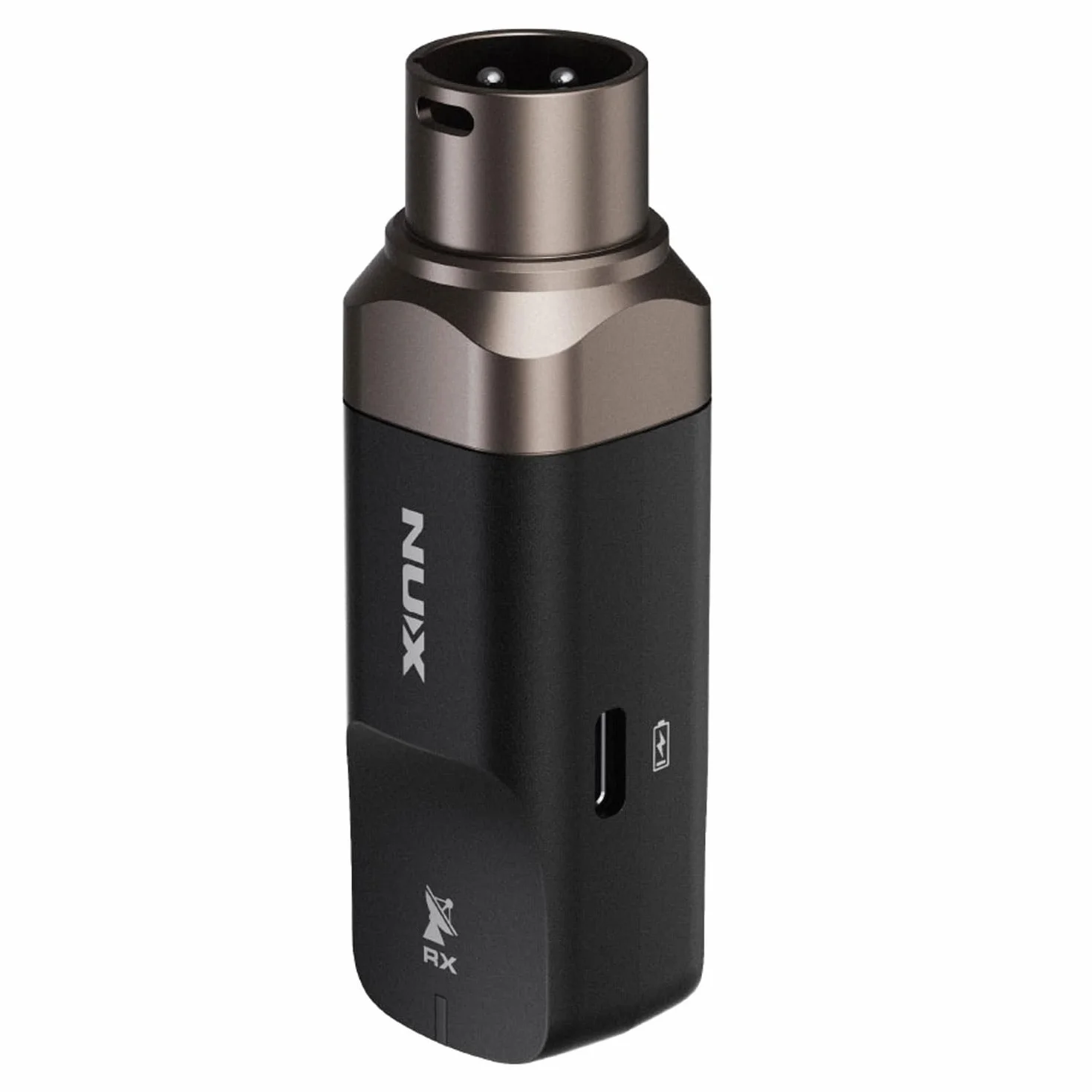 Nux B6 - Sistema de micrófono inalámbrico para saxofón (incluye gamuza limpiadora)