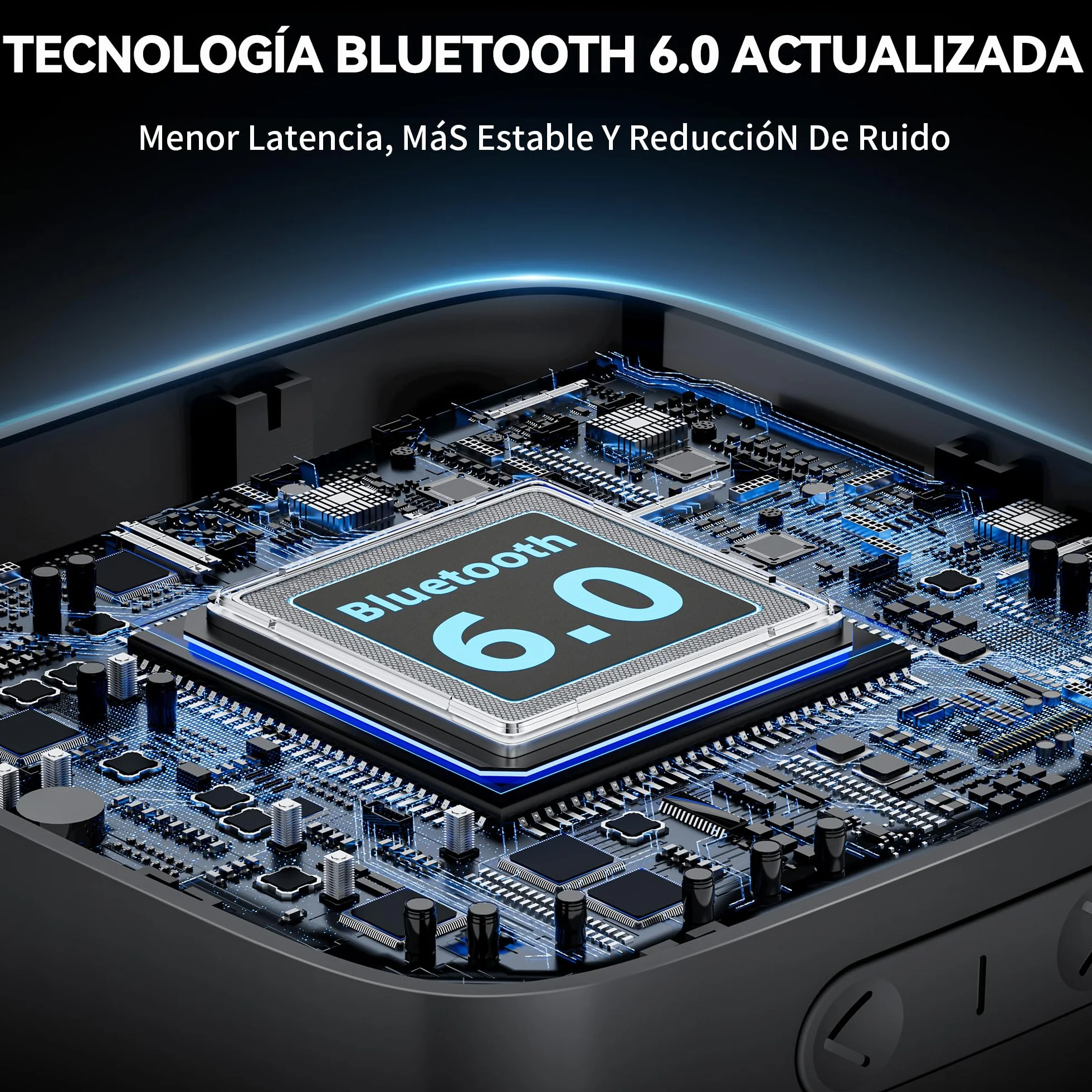 SONRU Receptor Bluetooth 6.0 HiFi, Adaptador De Audio Inalámbrico con Jack Aux 3,5 mm Y RCA,para Sistema Estéreo De Coche/Doméstico,Conexión Dual,Tiempo de Reproducción 24H