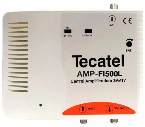 Central Amplificadora FI 35dB LTE 5G Tecatel