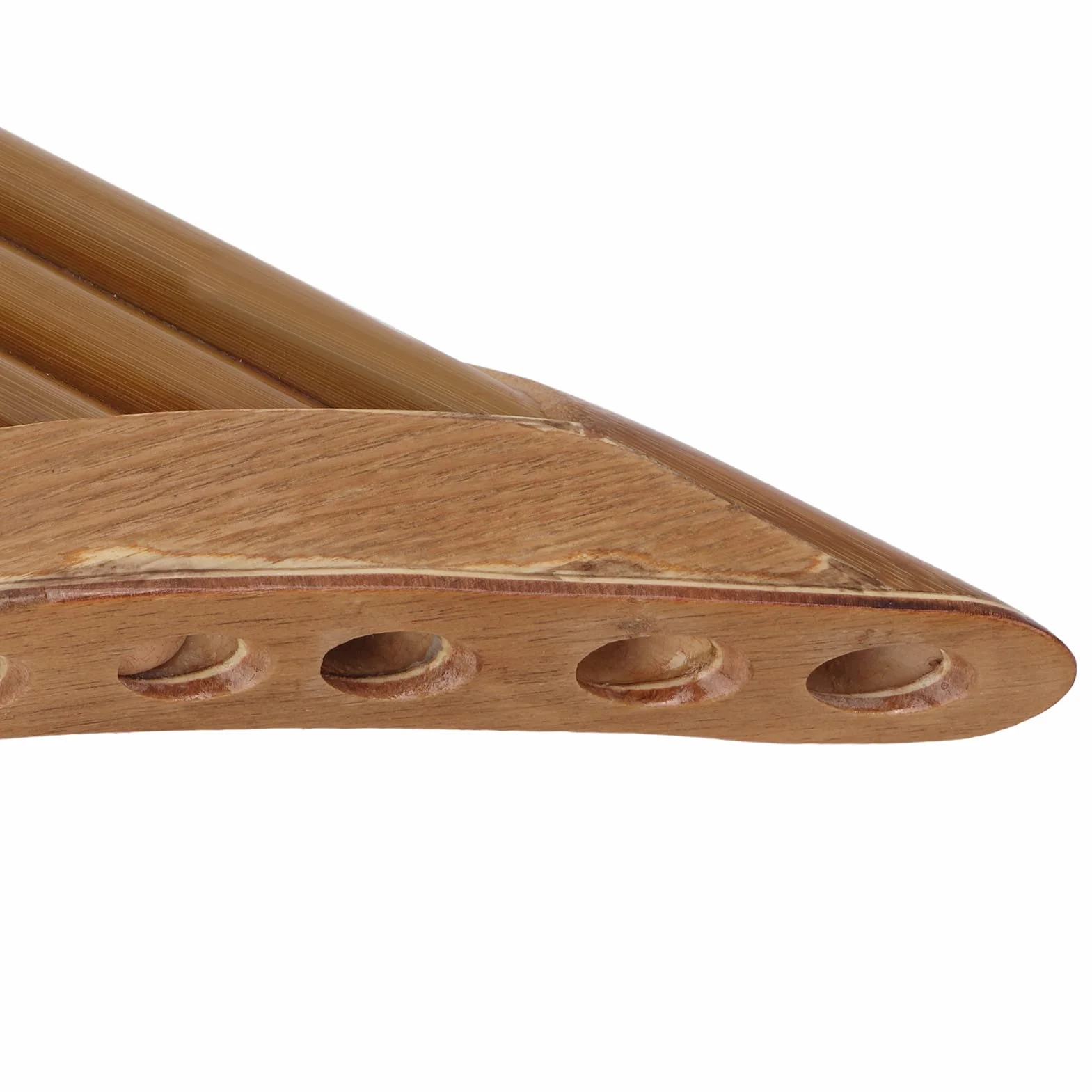 Flauta de pan, fácil de usar, mano de obra exquisita. Mano izquierda