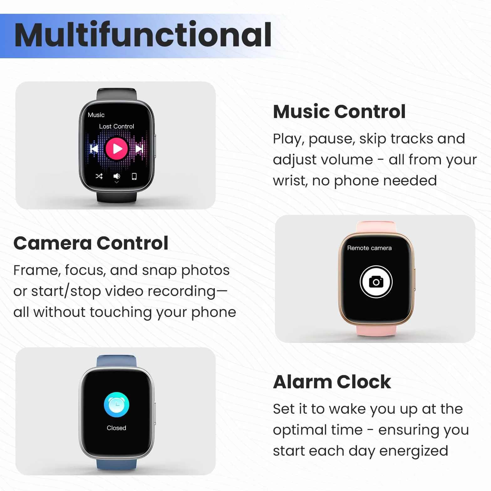 Reloj Inteligente Hombre Mujer, 1.95" Smartwatches Reloj Deporte con Funciún Llamadas y Mensajes Bluetooth, 110+ Deportivos SmartWatch con Podómetro/Pulsómetro/Monitor de Sueño, IP68 Pulsera Actividad