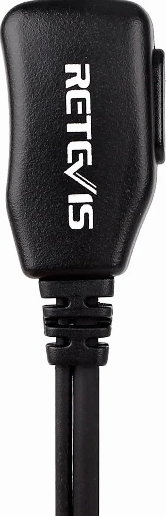 Retevis Walkie Talkie Auricular, Pinganillo Compatible con Baofeng UV-5R BF-888S RT24 RT622 RT27 RT619 Walkie Talkie 2 Pines Auriculars Transparente Tubo Acústico (2 Pacs)
