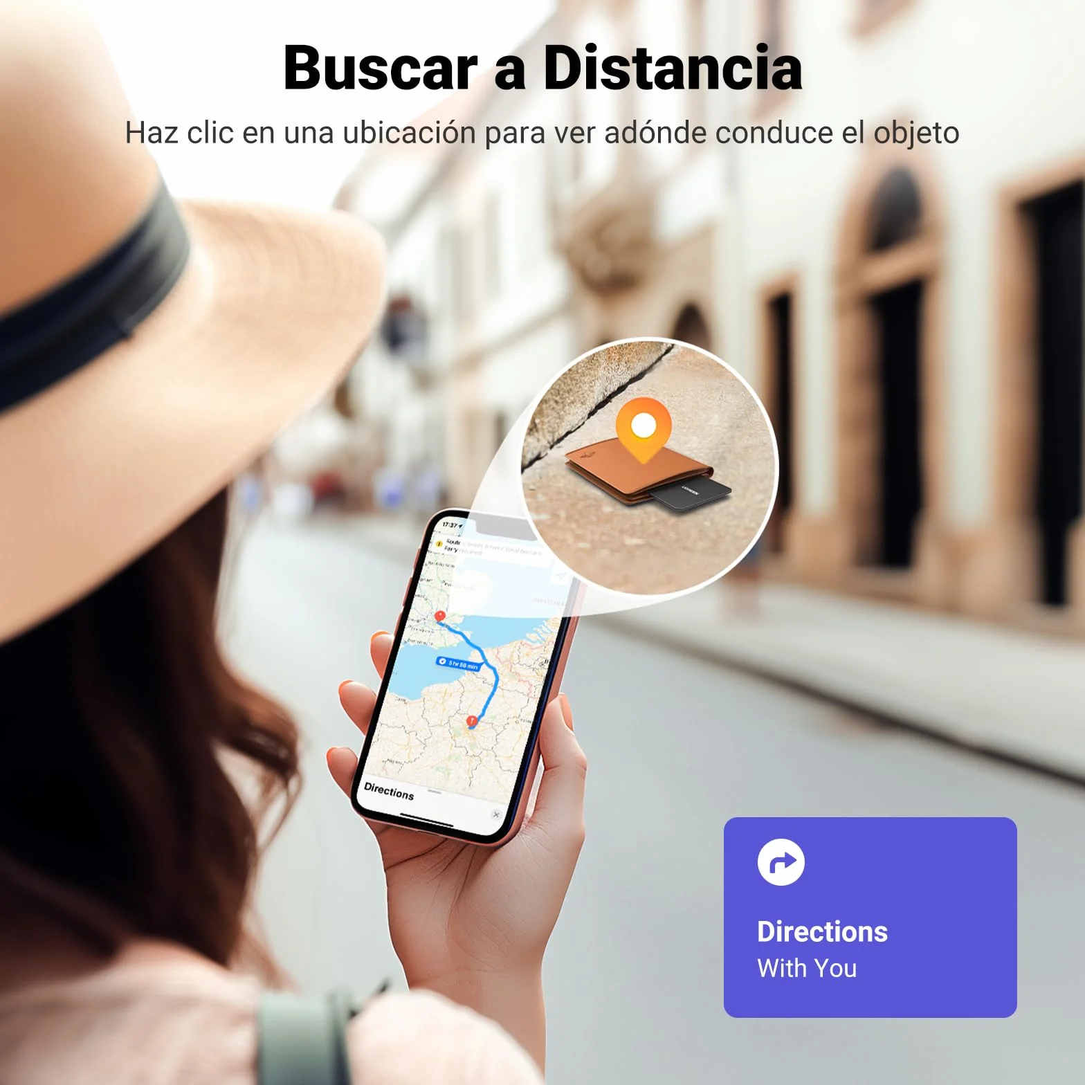 UGREEN FineTrack Slim Smart Finder Localizador Solo iOS(NO Android) Bluetooth Tracker Tarjeta Seguimiento Rastreador para Pasaporte Cartera Equipaje Bolsa IP68 Impermeable